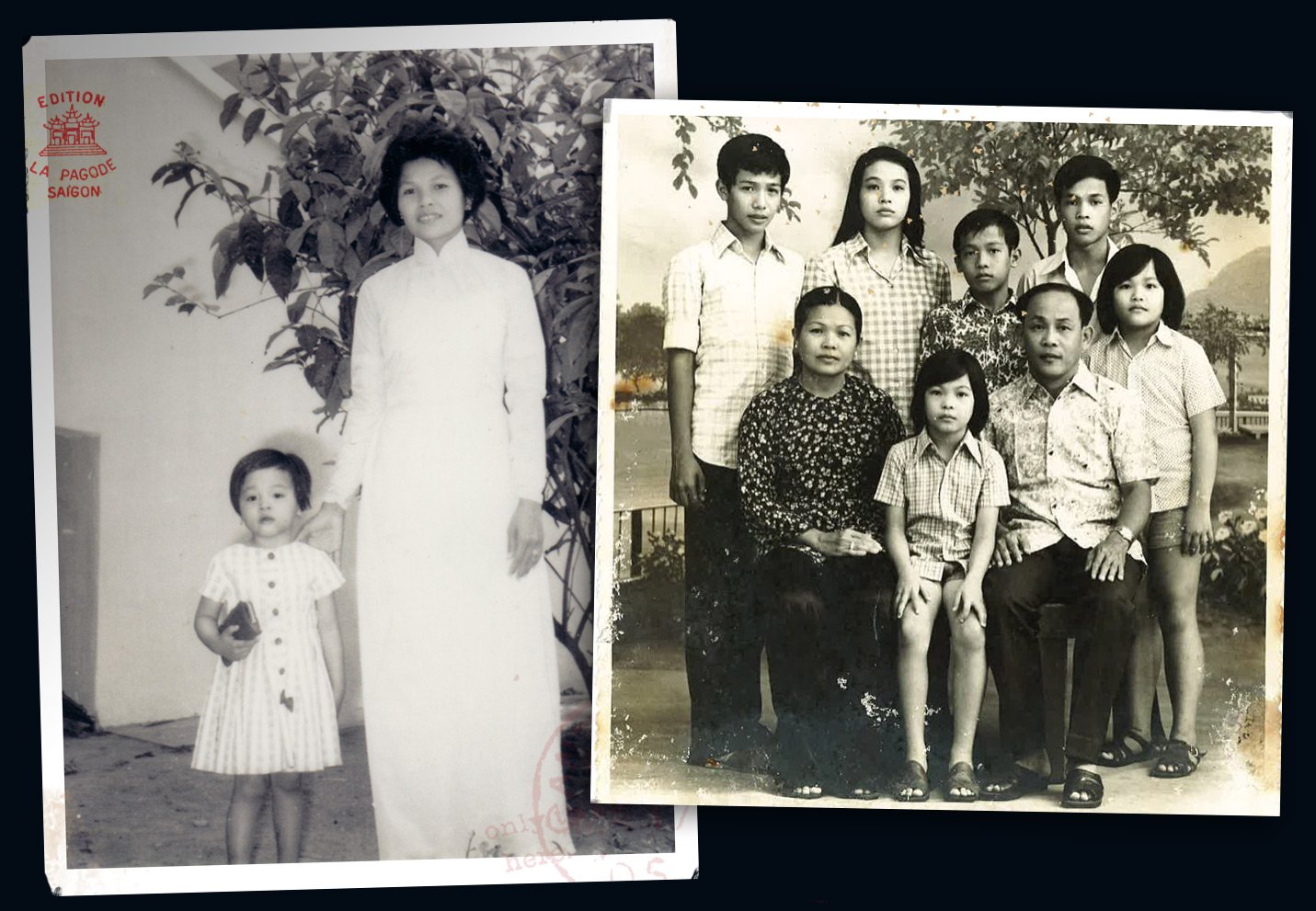  Young Sophie &amp; Mom • The entire Banh clan 