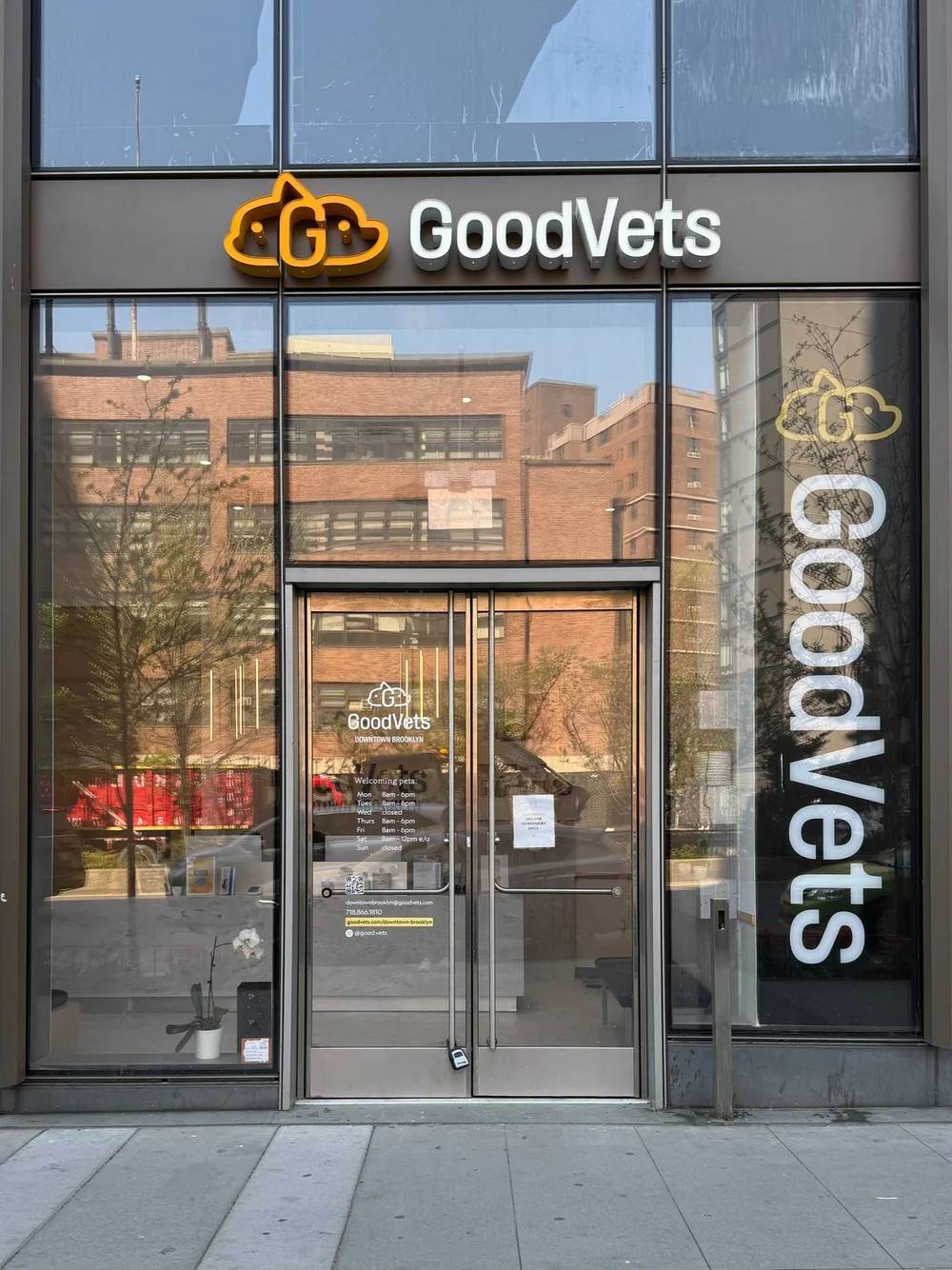 Good Vets entrance