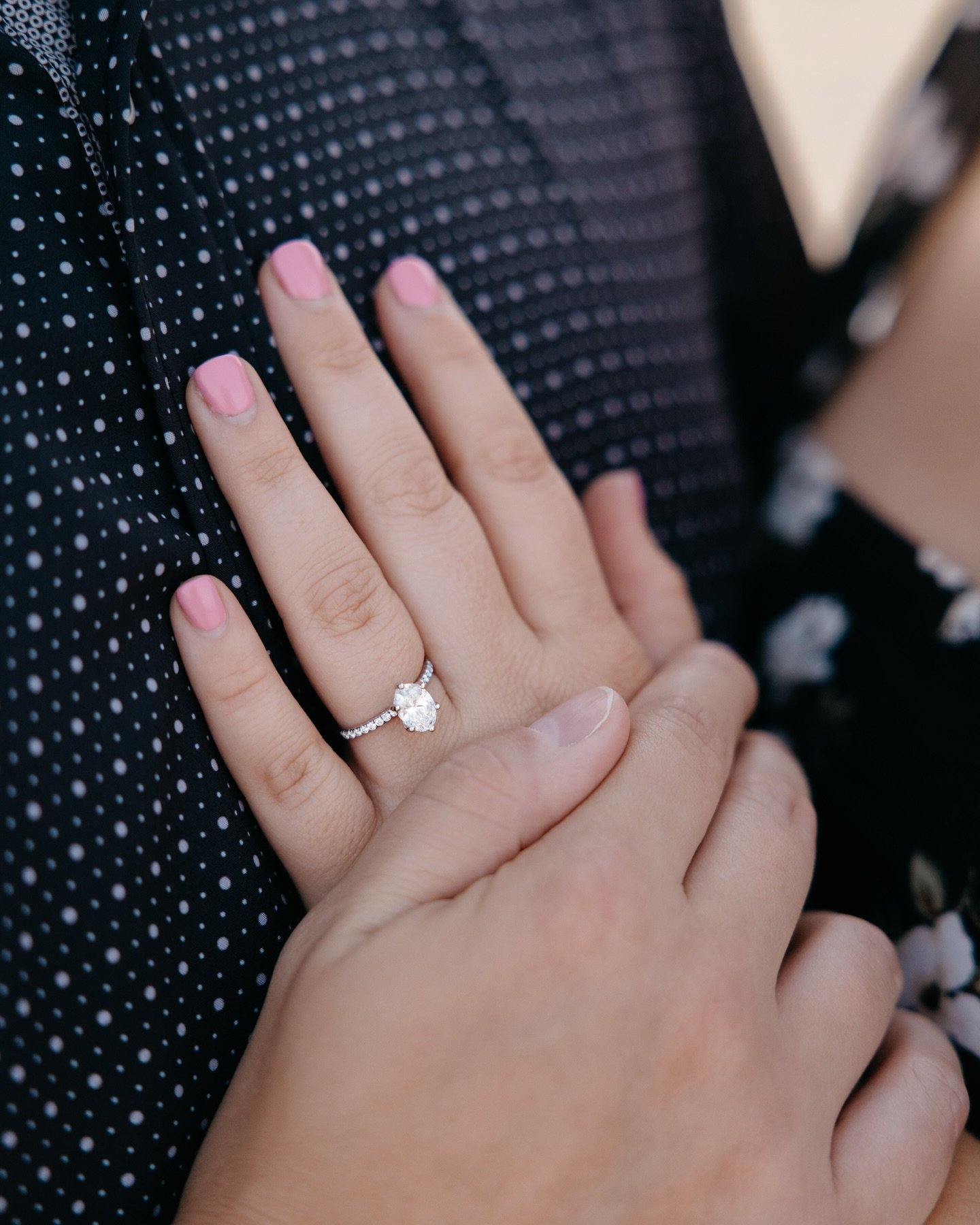 high school sweethearts J &amp; M got engaged on friday after TWELVE years together &amp; it was just - the most beautiful.