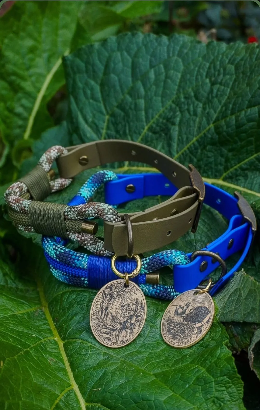Biothane and Paracord Collar