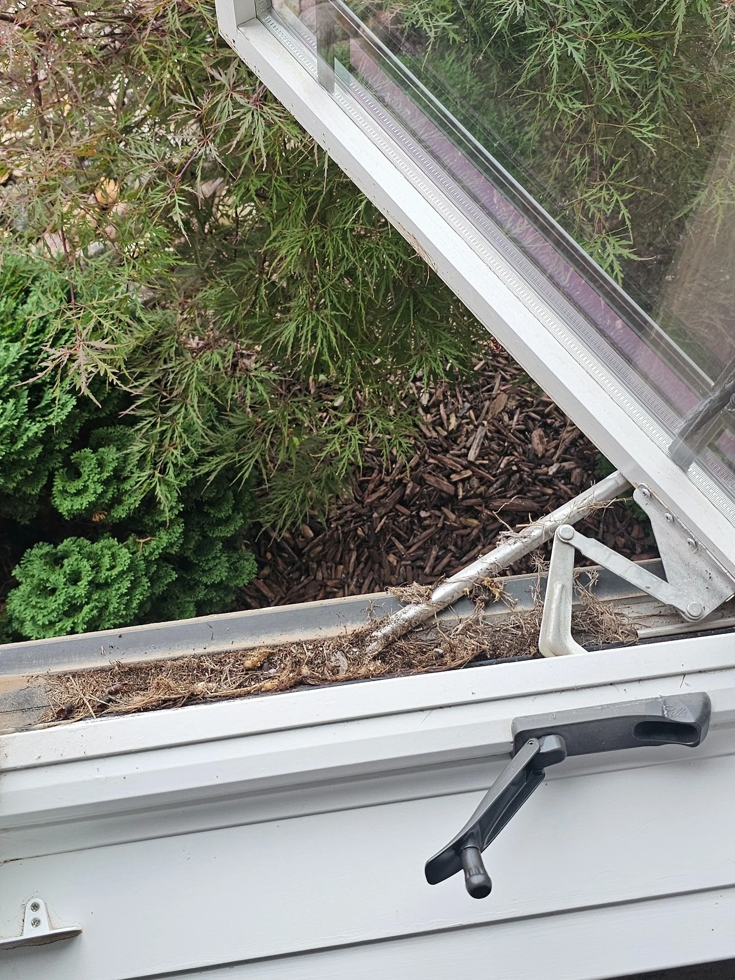 Do your tracks look like this? 👀
Time is running out this season to get your exterior windows, tracks, and sills cleaned before winter hits! Once the temps drop, our schedule fills up fast-and those dirty tracks aren&rsquo;t going anywhere until spr