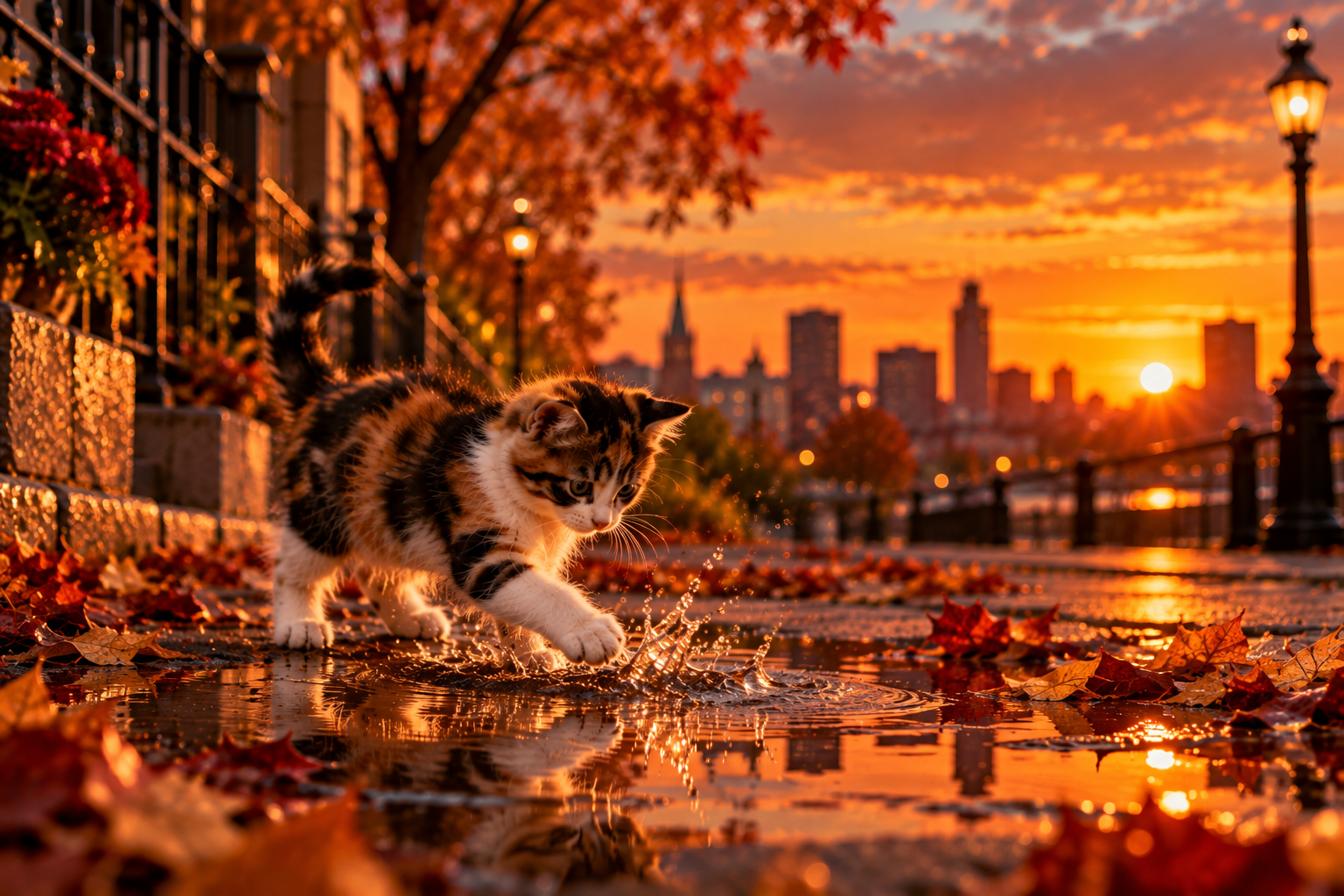 A Little Fall: An October Haiku