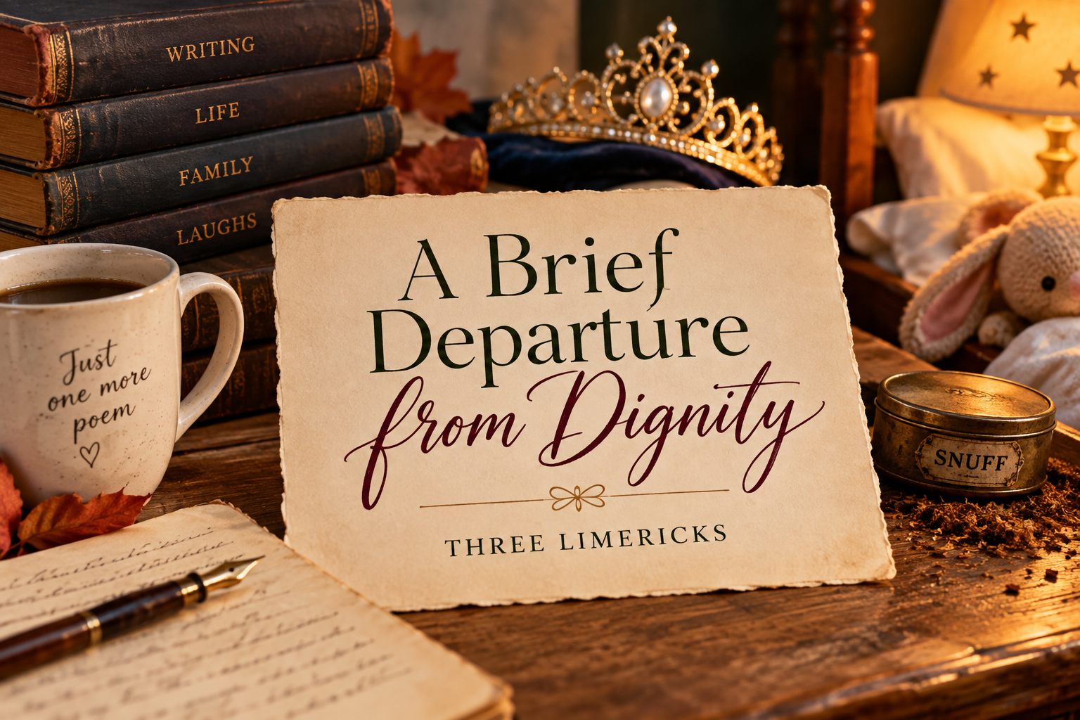 A Brief Departure From Dignity: Limerick Edition
