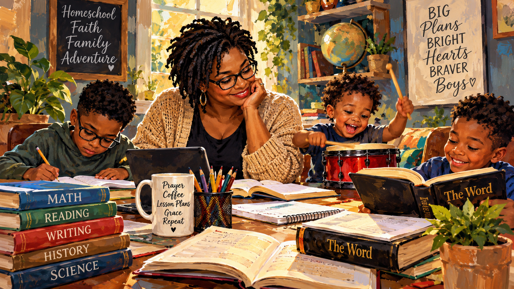 Homeschooling: The Beautiful Chaos of Teaching at Home