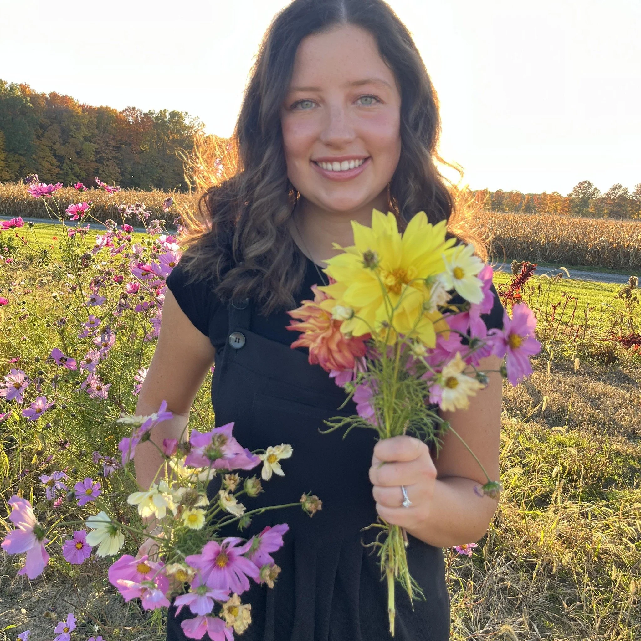 Behind The Blooms