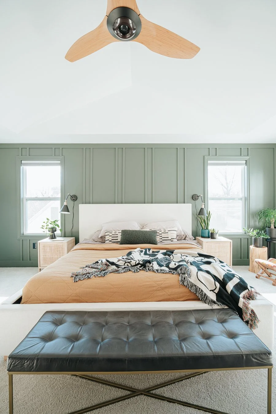 ECLECTIC MODERN MINIMALIST // JENER + SUNSET BEDROOM REVEAL