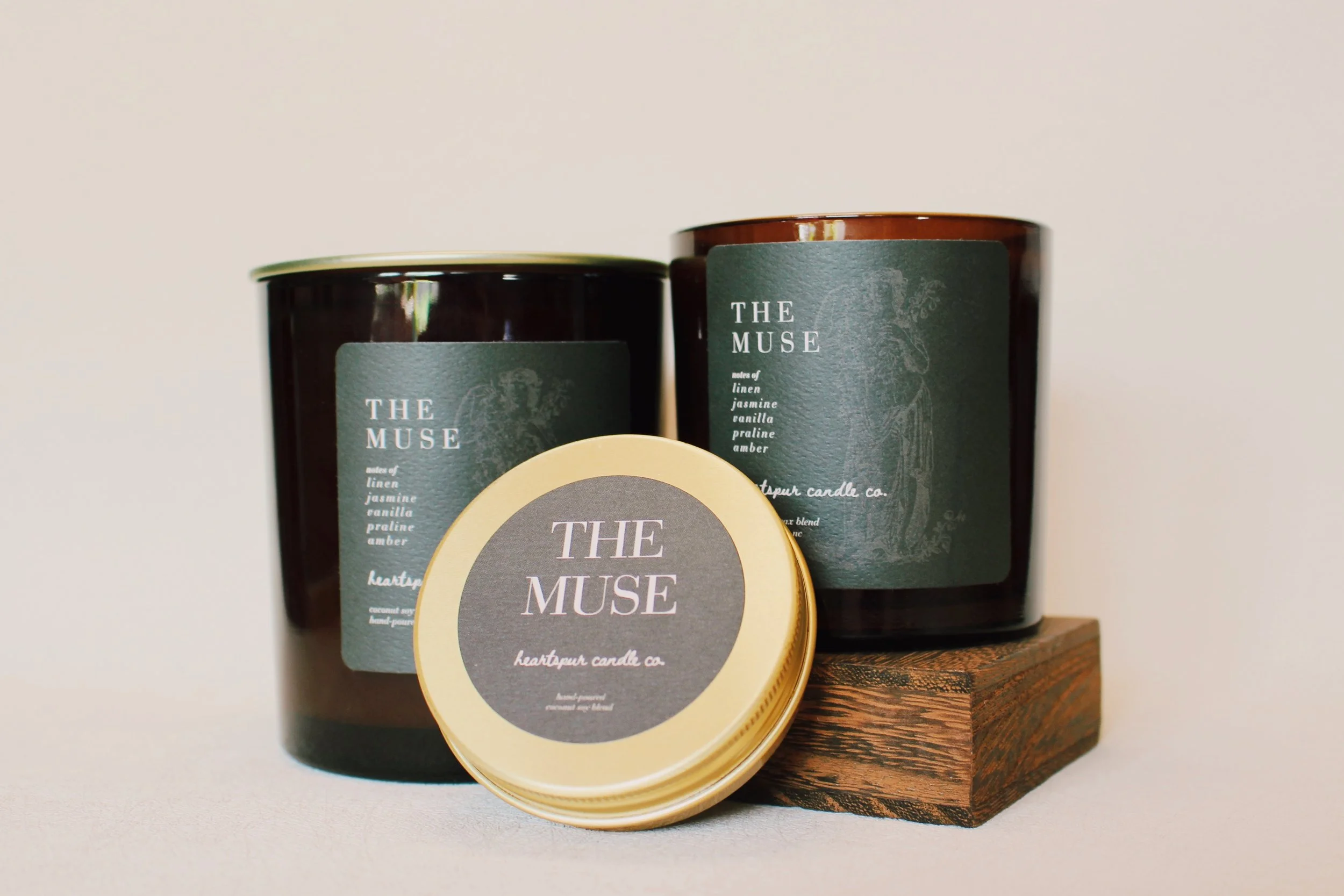 the muse 12 oz candle