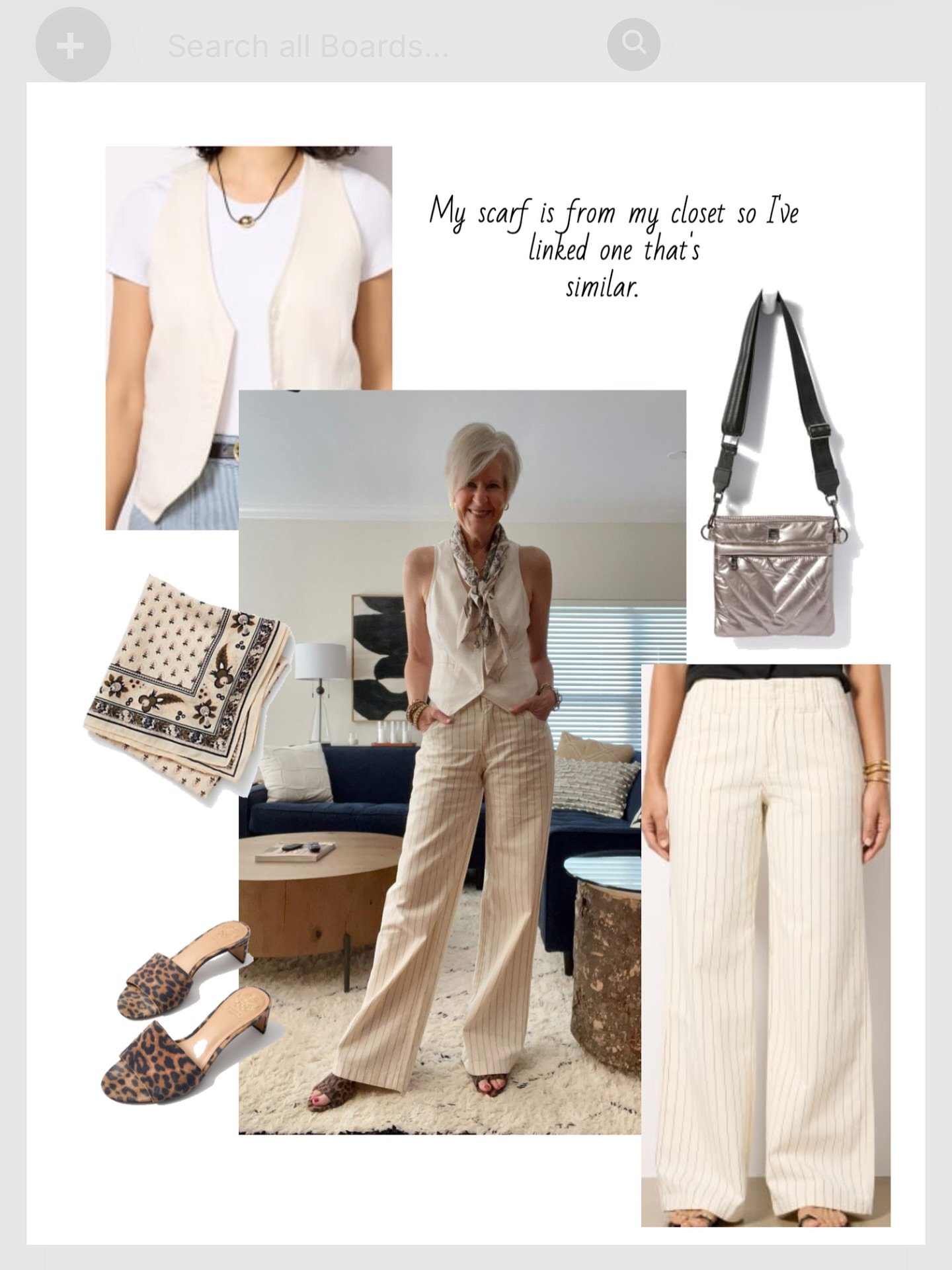 You asked for the outfit details from my Opry date night and here they are...

I sized up one size in the pants to create a more comfy, casual look.  The scarf is from a few years ago but I've linked one that's similar. 

Shopping links are in my bio