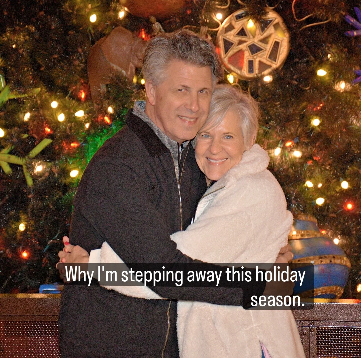 As we head into the holidays, I'm pressing pause on social media for a bit. 

Not because I'm burned out.
Not because I don't love this work.

But because one of the biggest reasons I started my business later in life was freedom.
Freedom to choose m