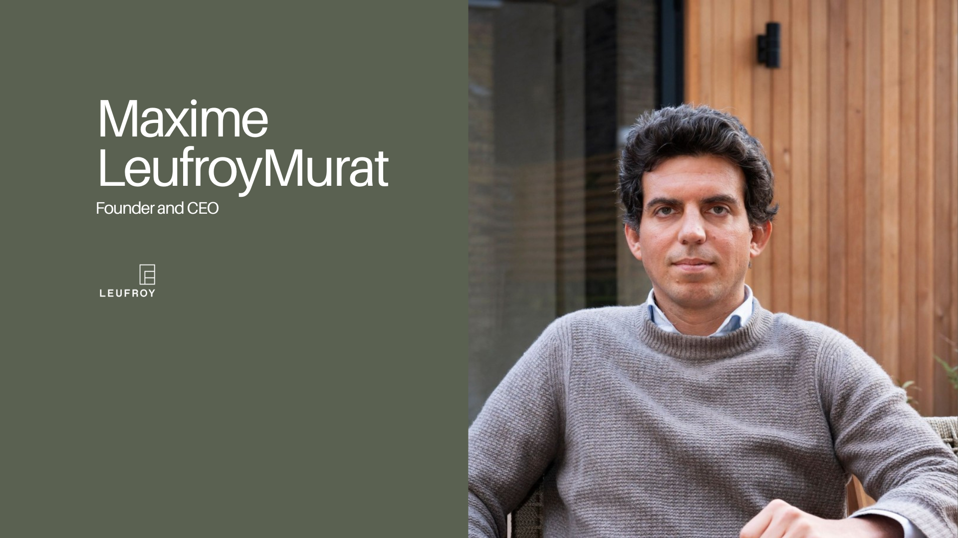 Proper Property: Interview with Maxime Leufroy-Murat