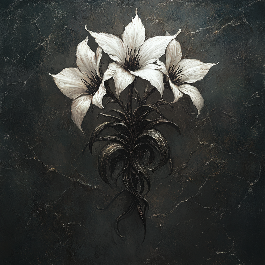 Death's Touch Amaryllis