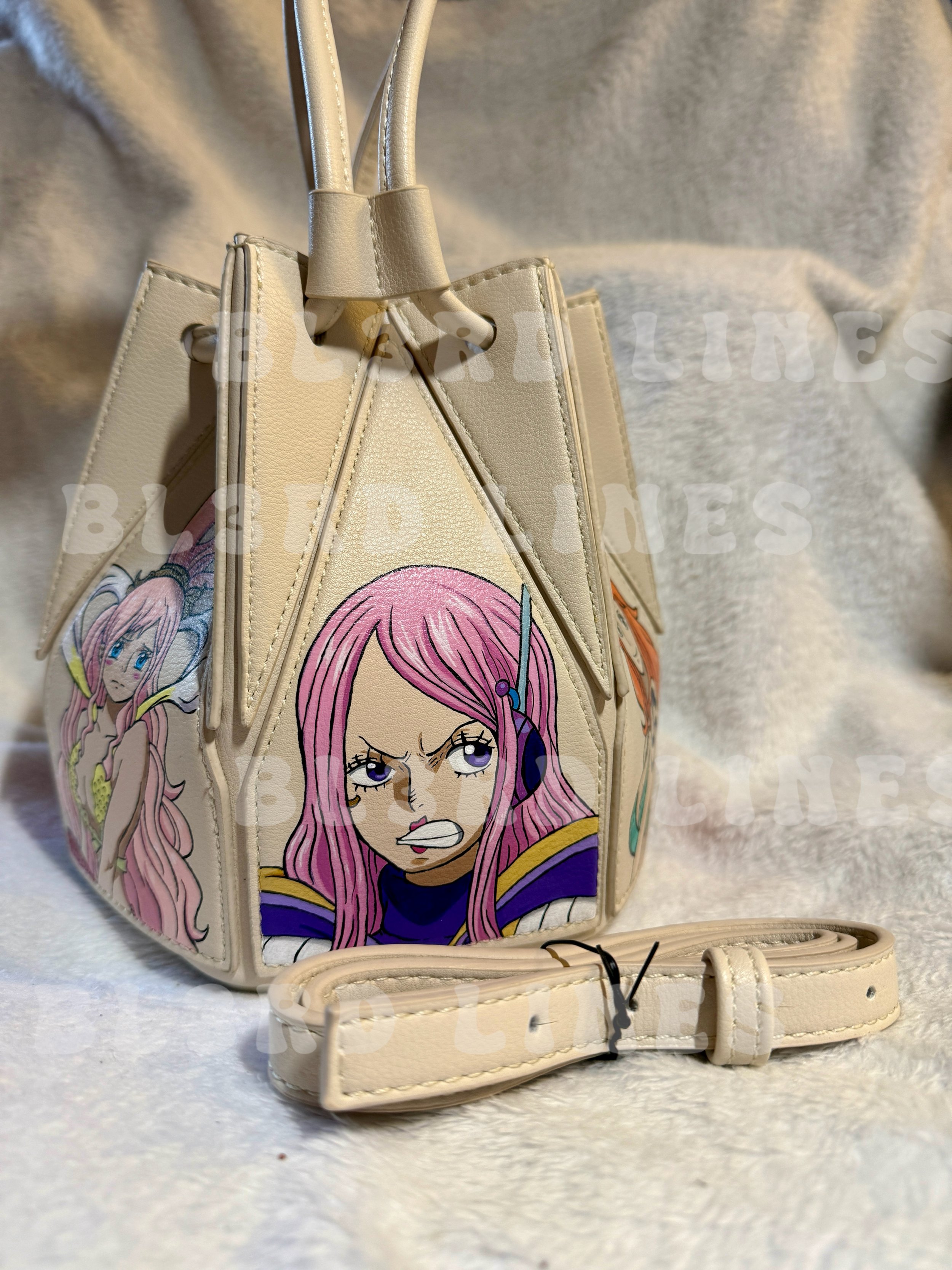 One Piece Girlies Hand-painted Bag