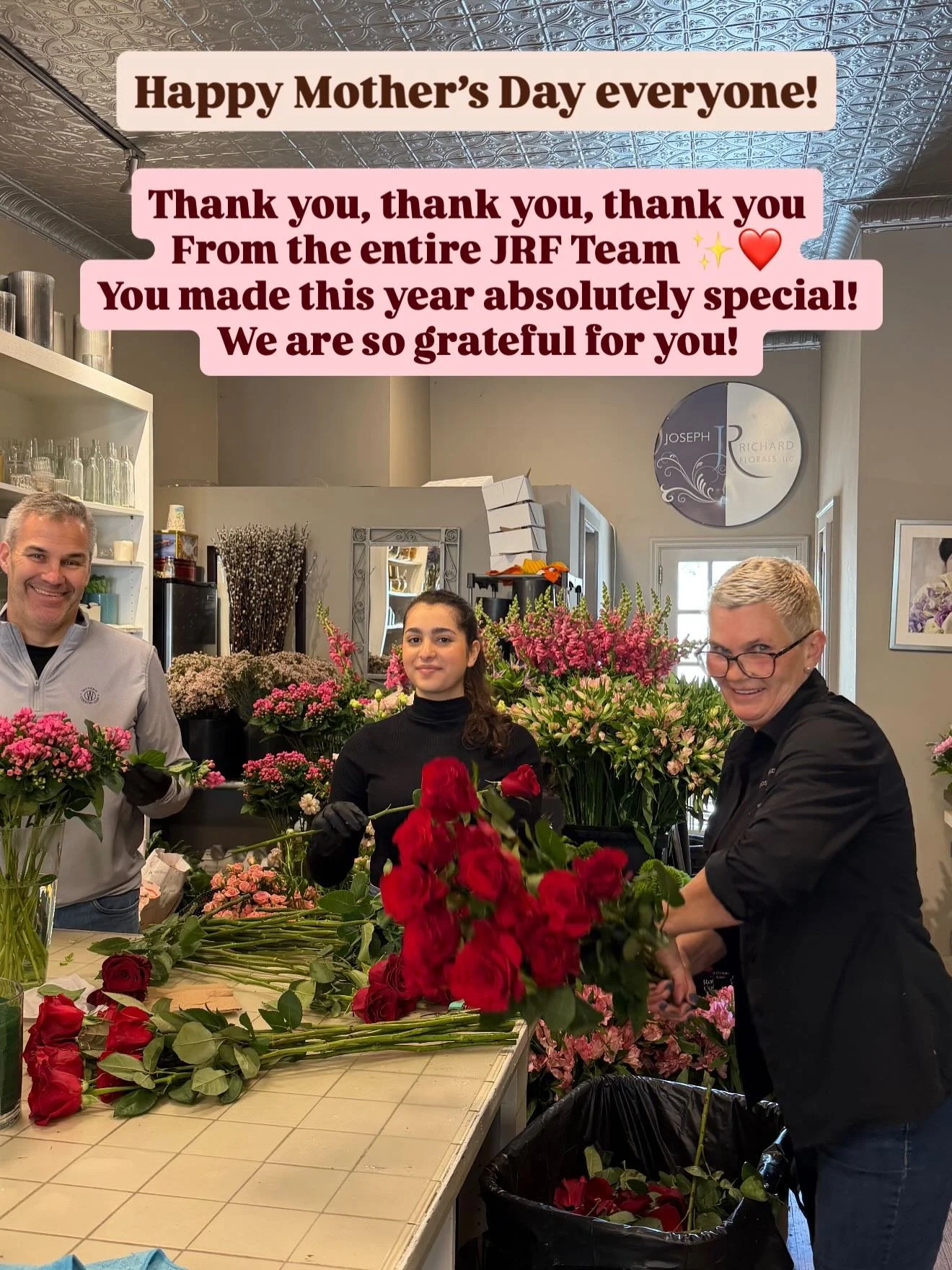 💃🌷✨

#mothersday❤️ #flowershop #mothersdayflowers #celebratingmom #armonk