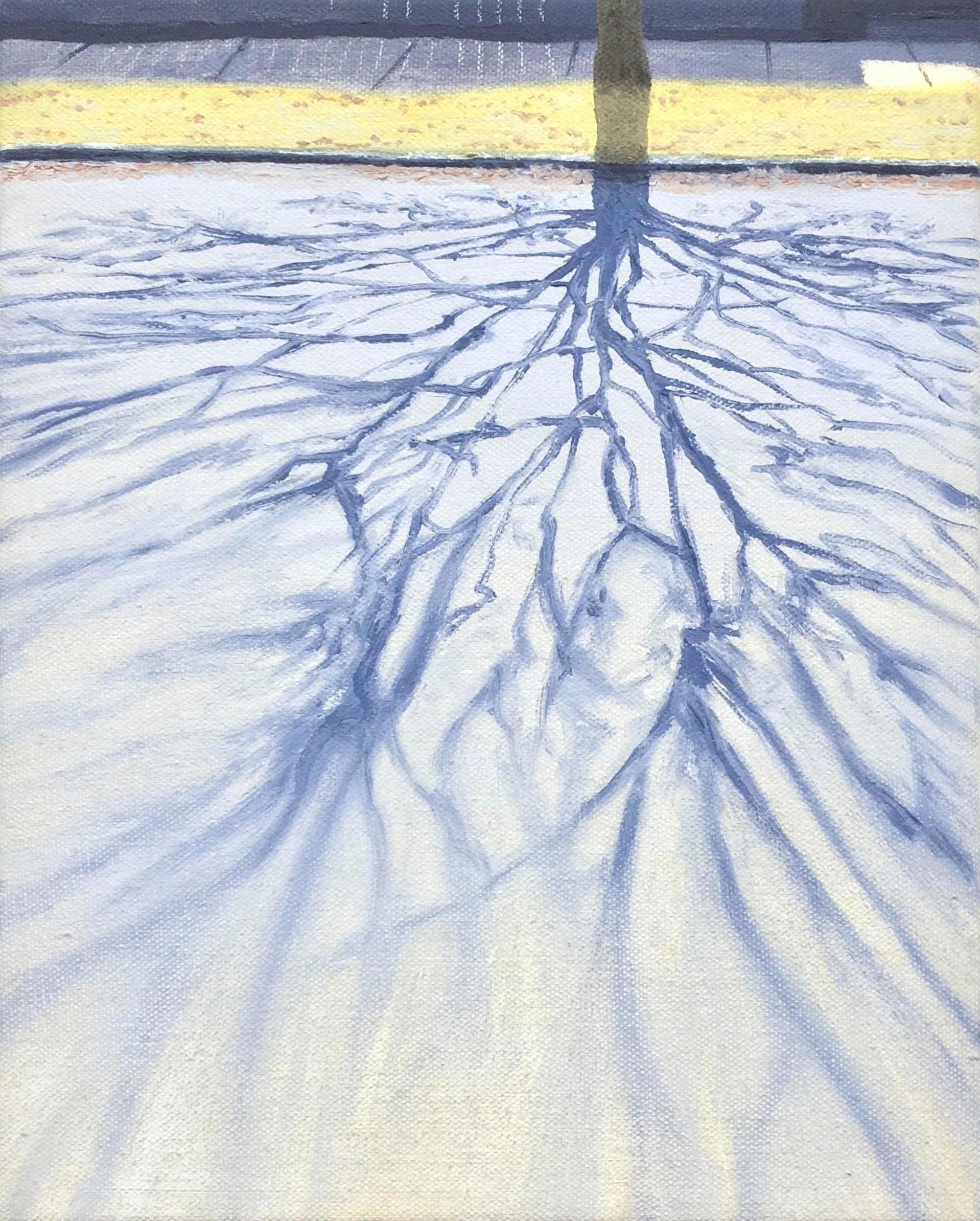 Small Hours, oil on canvas, 8 x 10 in, 2025