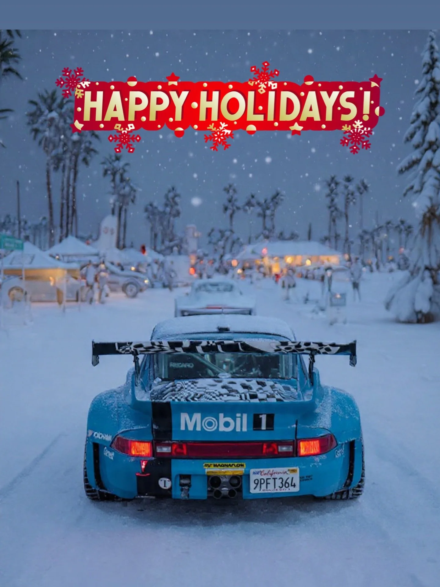Happy Holidays and Merry Christmas from the Cars &lsquo;N Copters team and the @hbpcf ! 🏎️🚁🏖️🎄 

#MerryChristmas #HappyHolidays