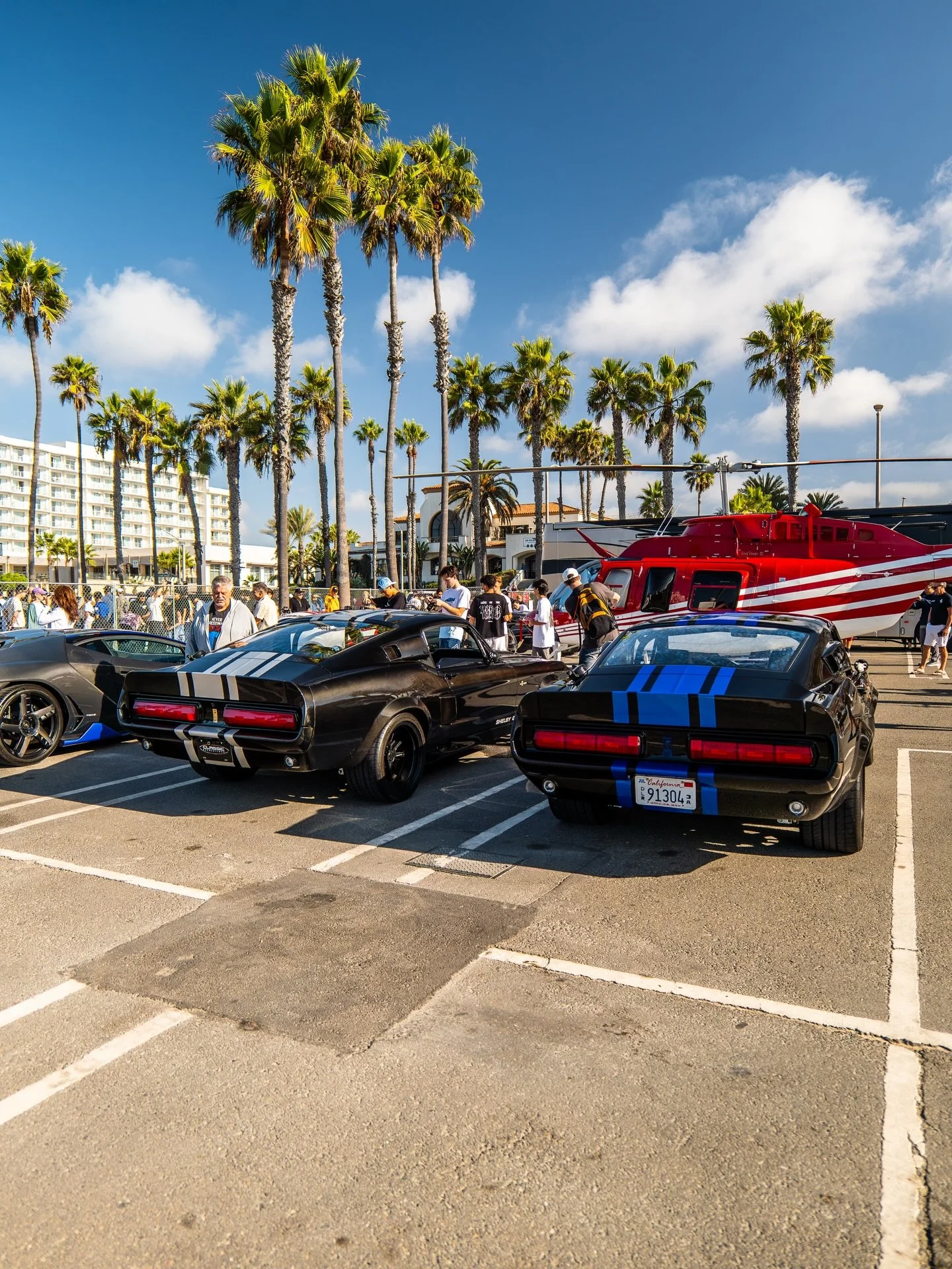 American Muscle is ALWAYS welcome at Cars &lsquo;N Copters 🇺🇸 💪. The PREMIER automotive event beachside in Huntington Beach draws crowds over 30K each year and supports the @hbpcf 

Cars &lsquo;N Copters 2025 was presented by @torklaw and supports