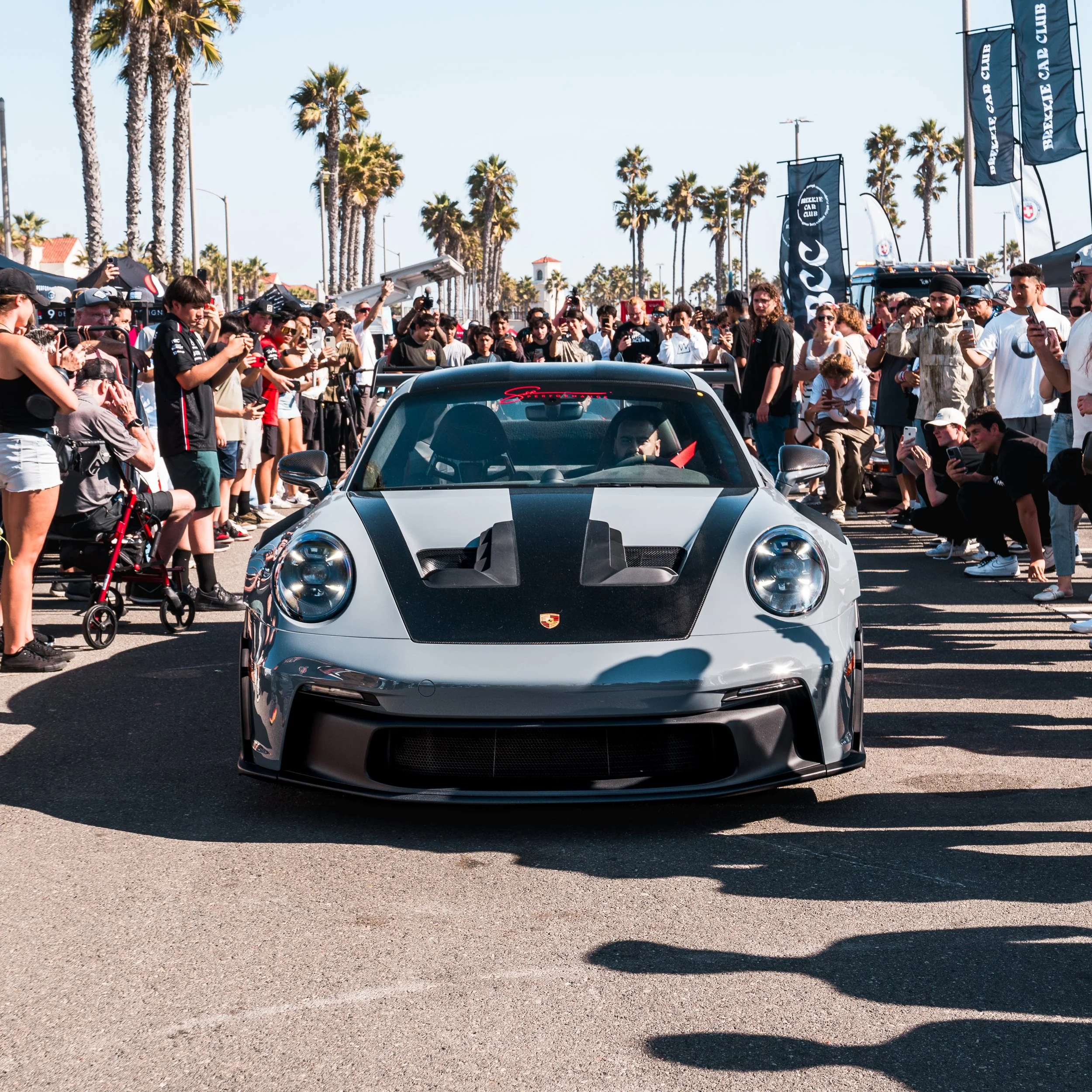Beach parking just got an upgrade 😎

Likely the most valuable parking lot in the country during Cars &lsquo;N Copters weekend in Huntington Beach 🏎️🚁🏖️