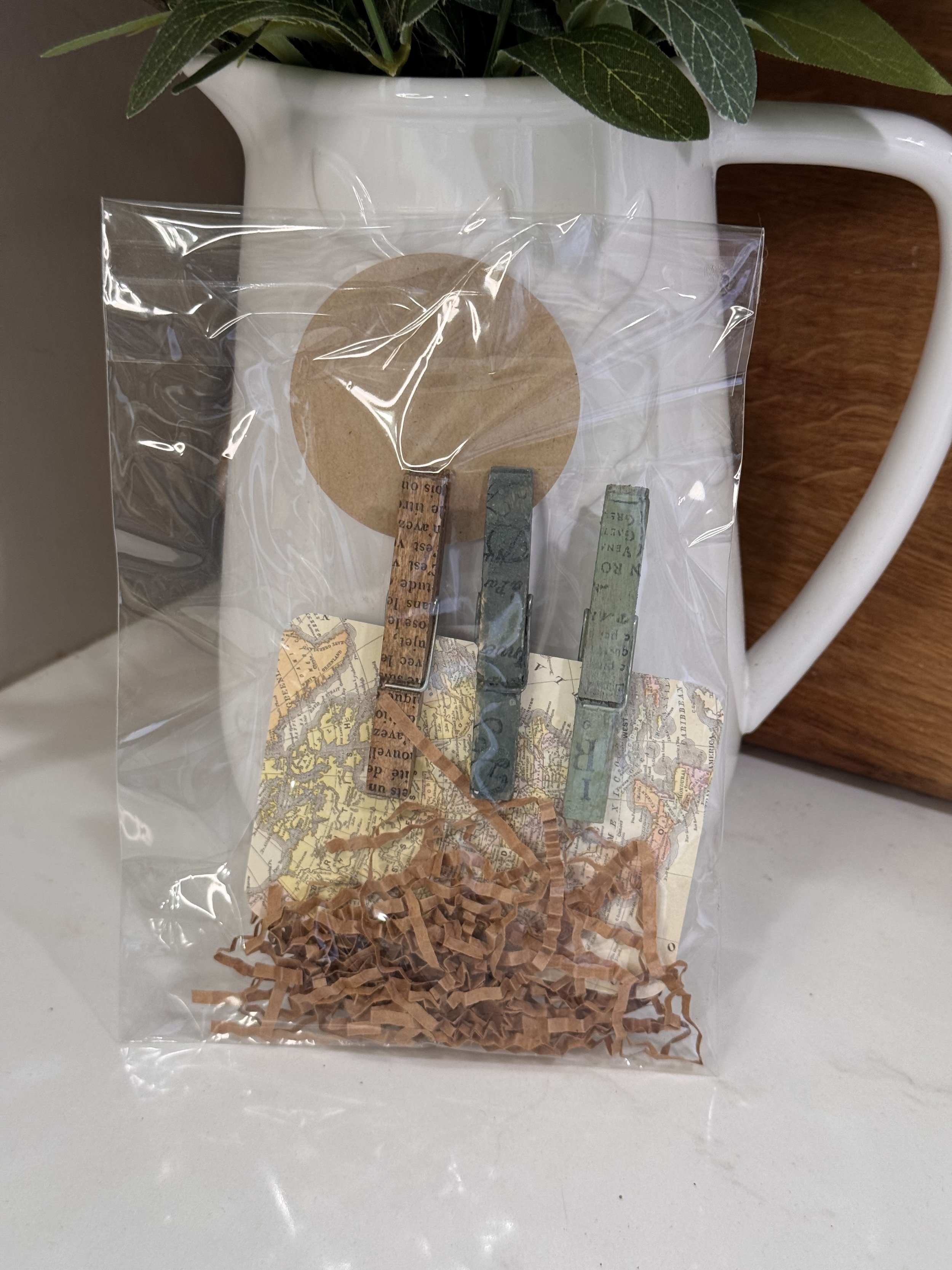 Typeset Clothes Pins
