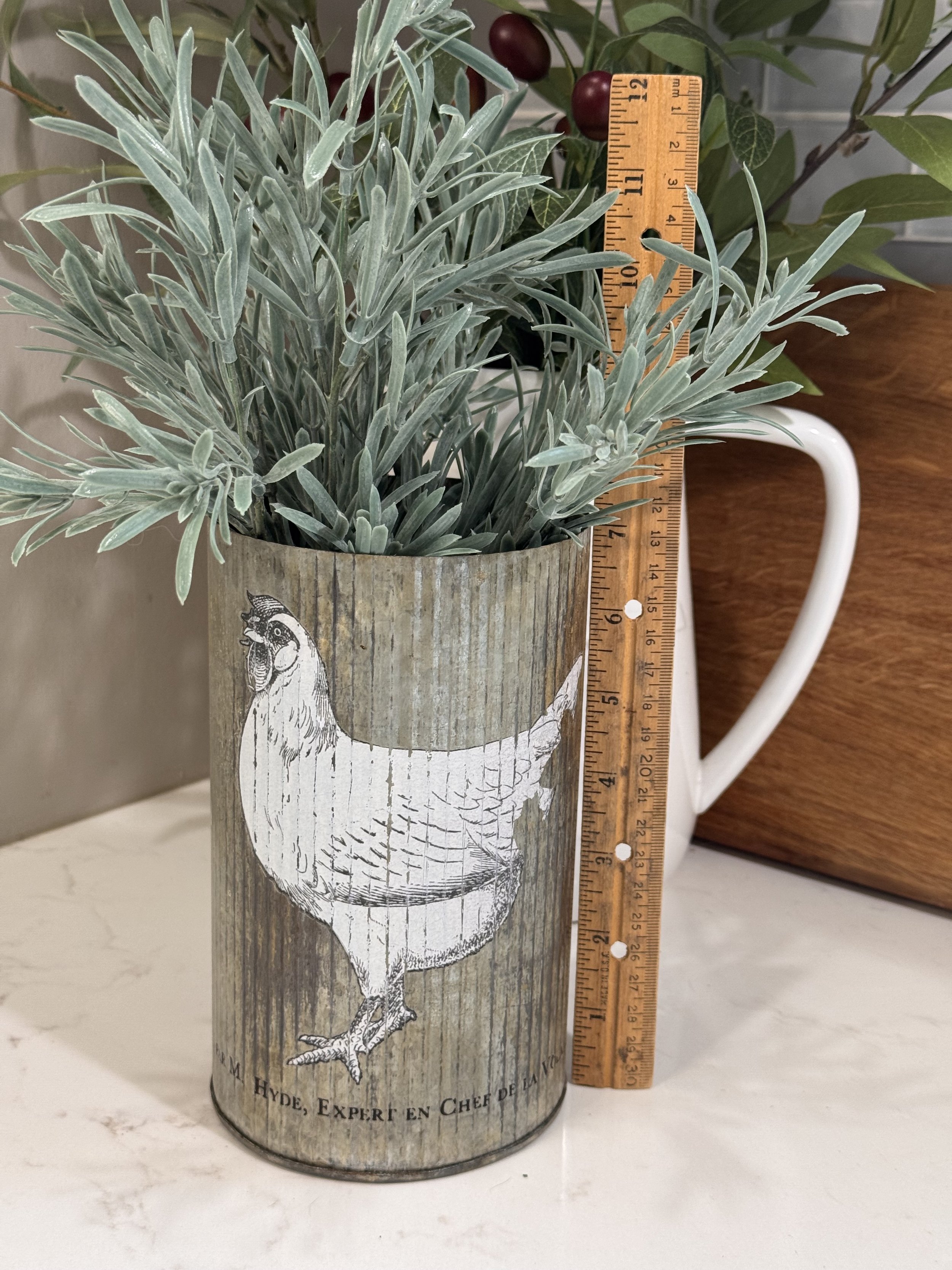 Rustic Metal Tin (Tin only)