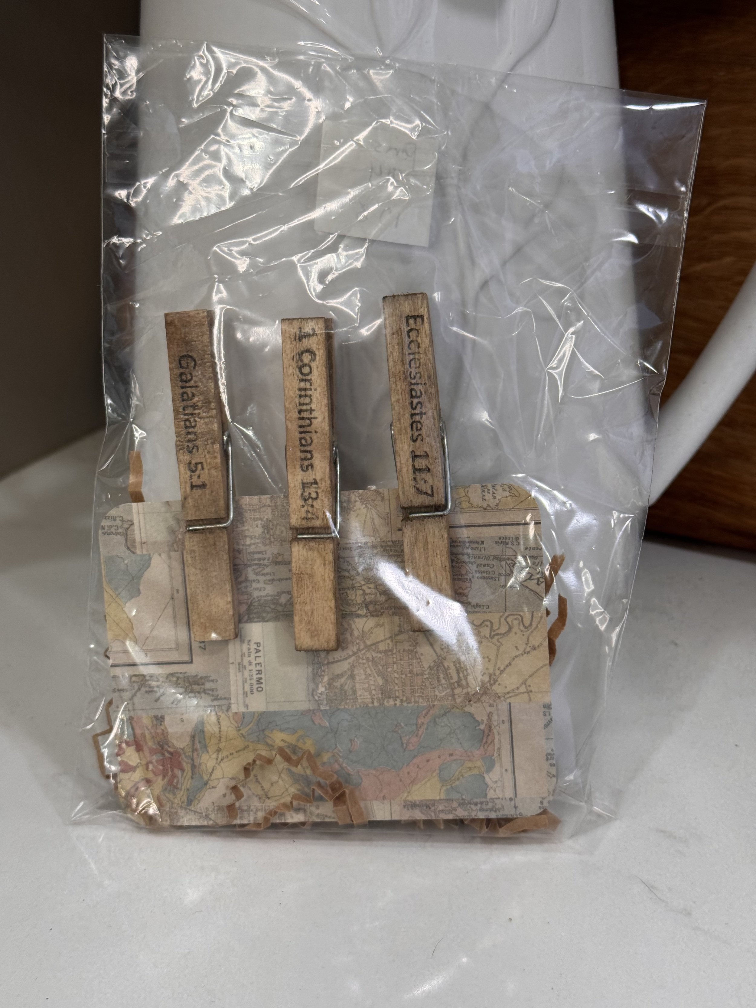 Stained Scripture Clothes Pins
