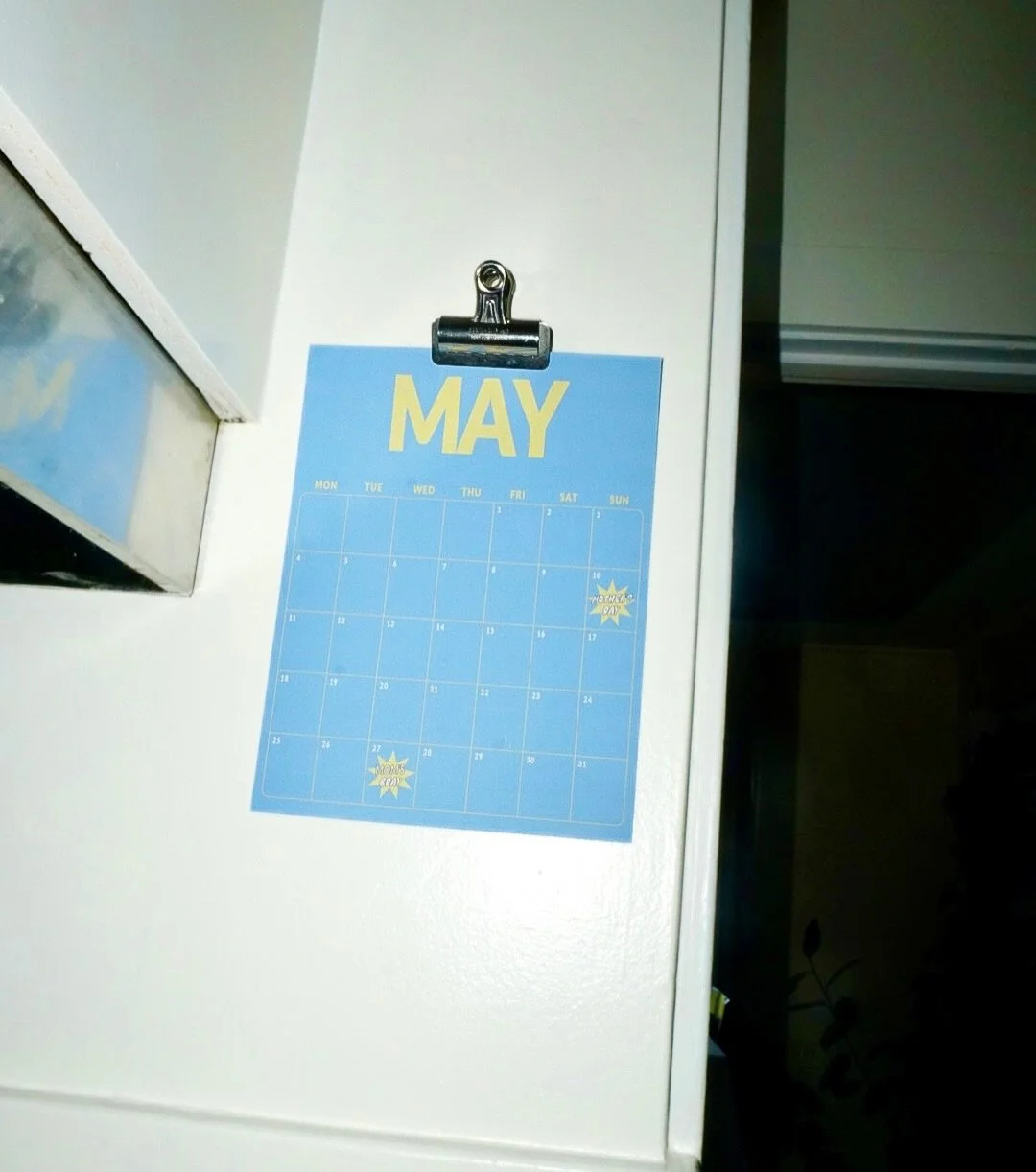 Sometimes you just need to lock tf in and design &amp; print your own calendar (almost half way through the year lol) 🗓️
