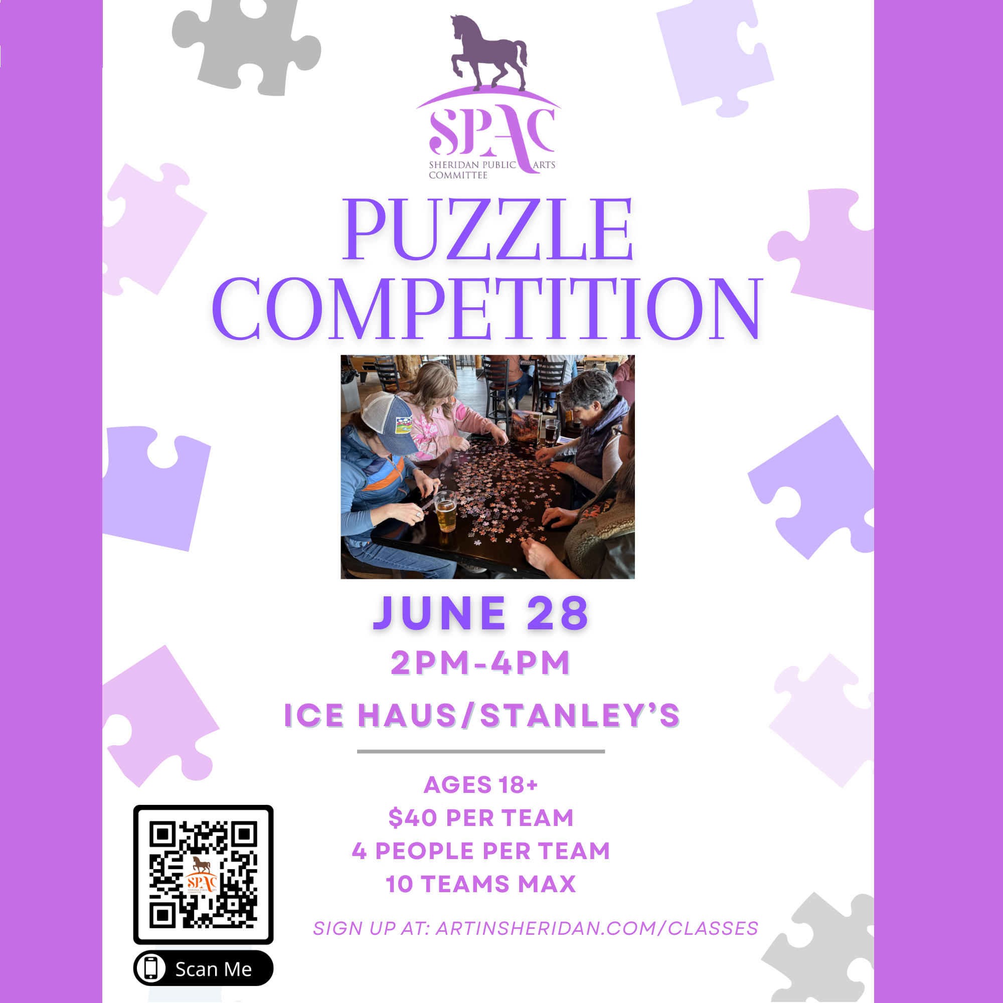 Puzzle Competition: SPAC