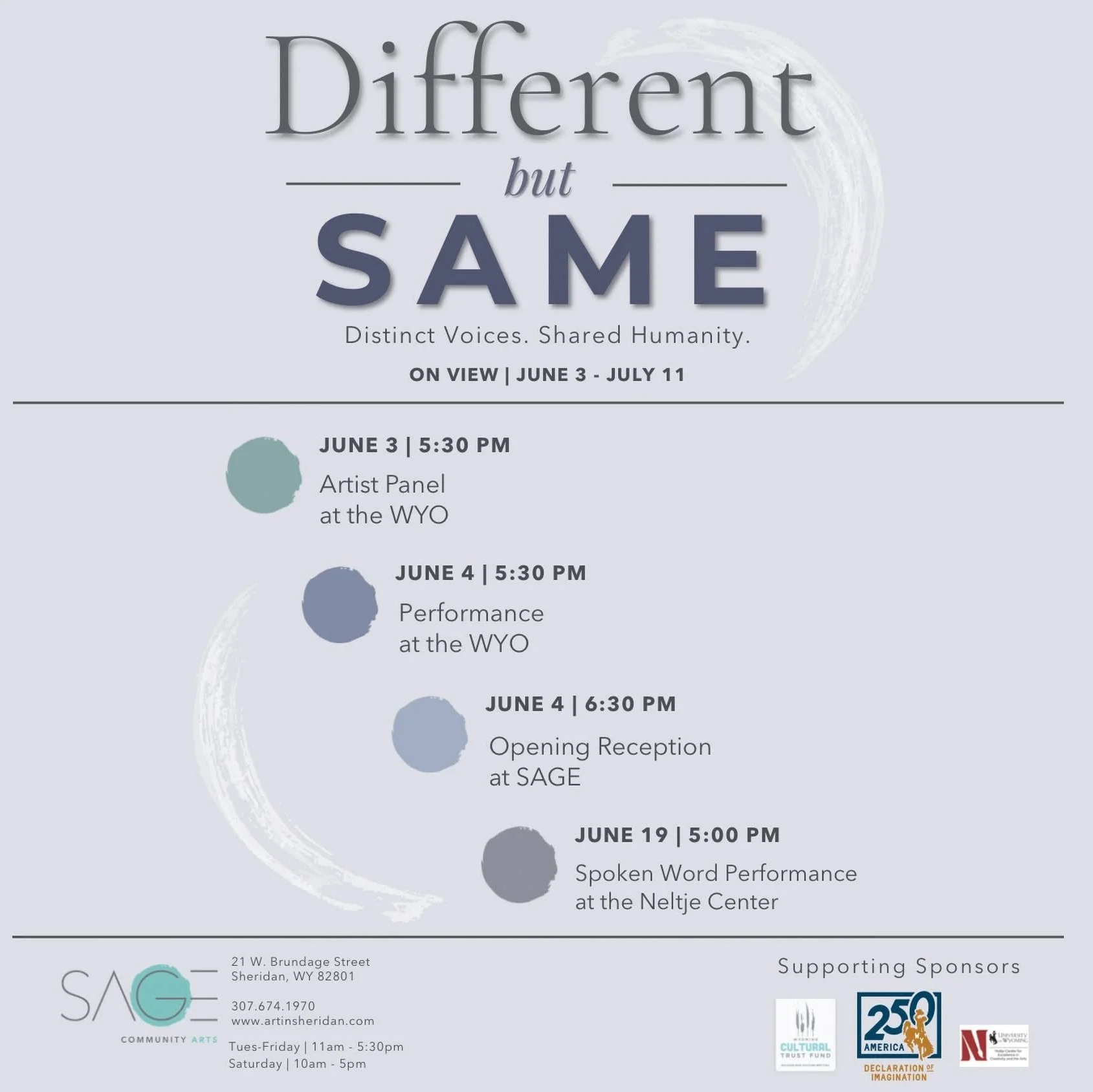SAGE: Different but SAME