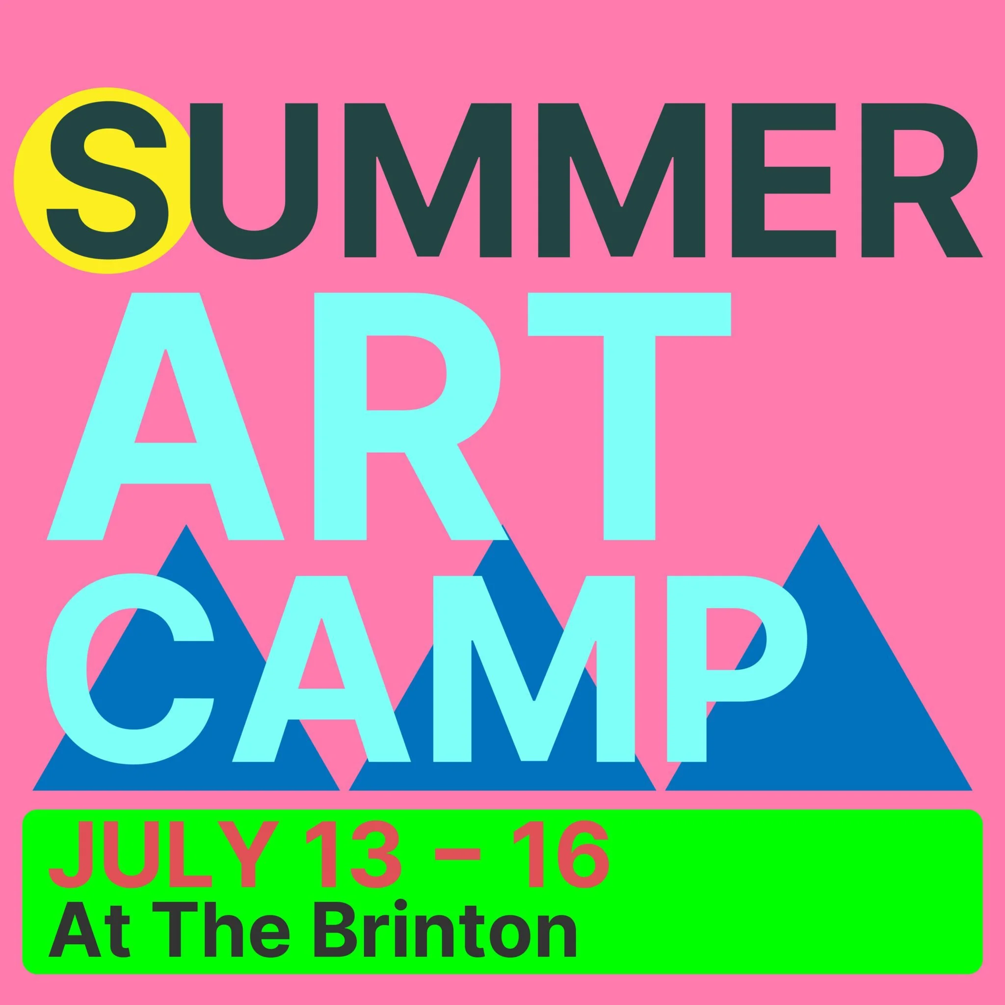 Summer Art Camp at The Brinton