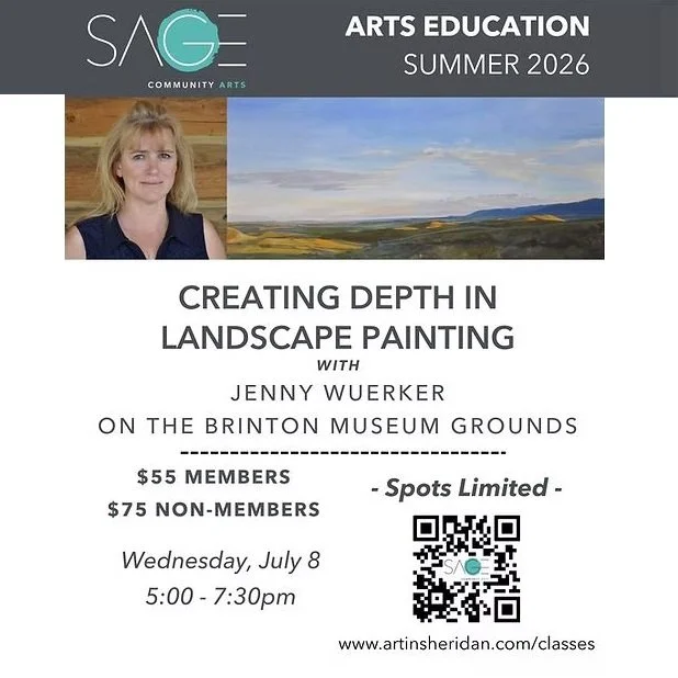 SAGE: Creating Depth in Landscape Painting