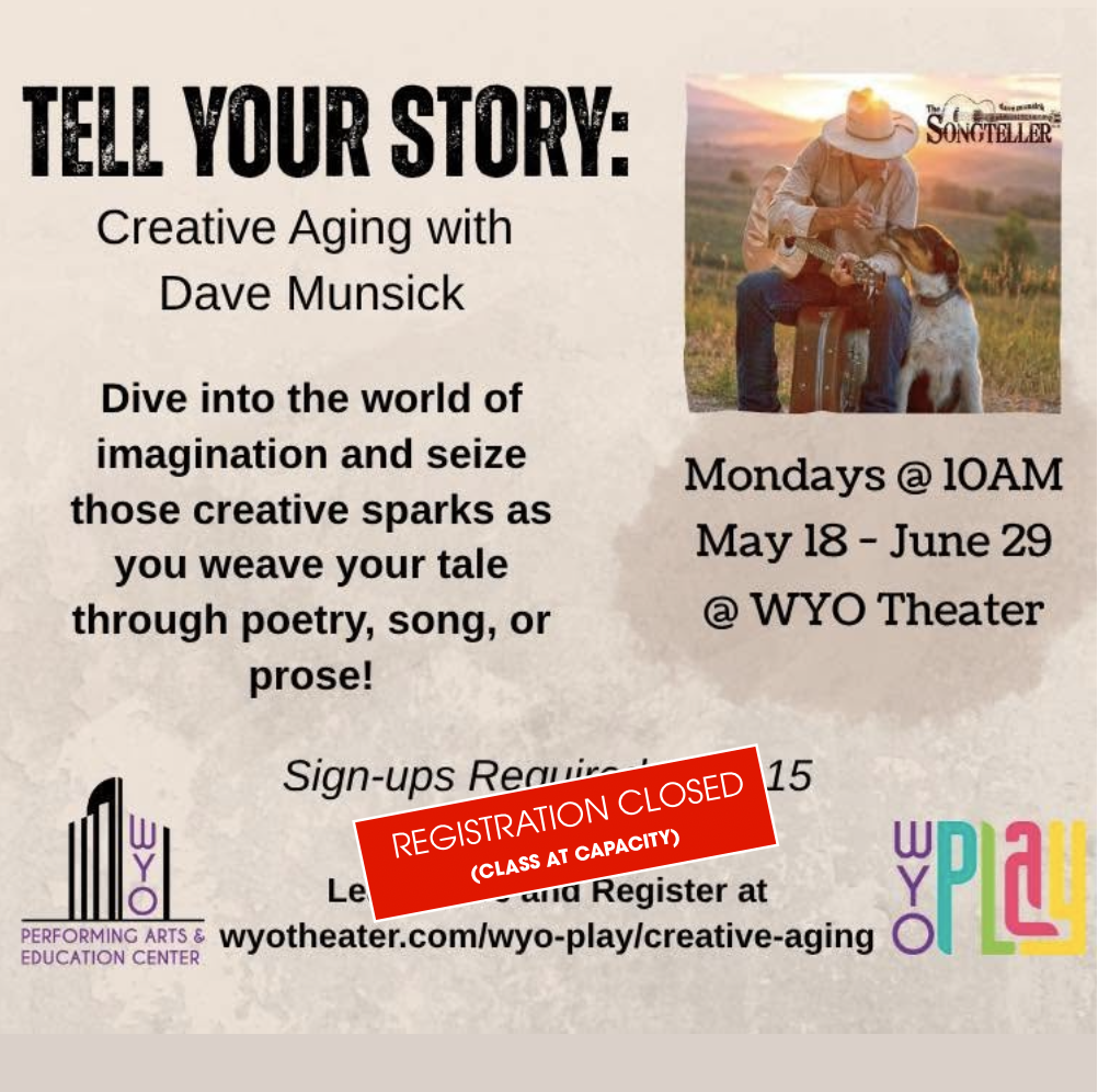 WYO PLAY: Creative Aging