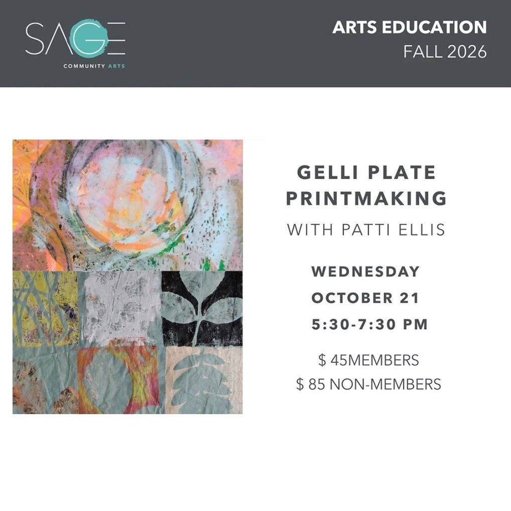 SAGE: Gelli Plate Printmaking