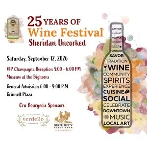 Downtown Sheridan Association presents 25th Annual Sheridan Uncorked