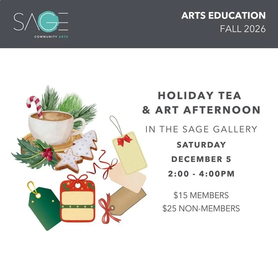 SAGE: Holiday Tea &amp; Art Afternoon