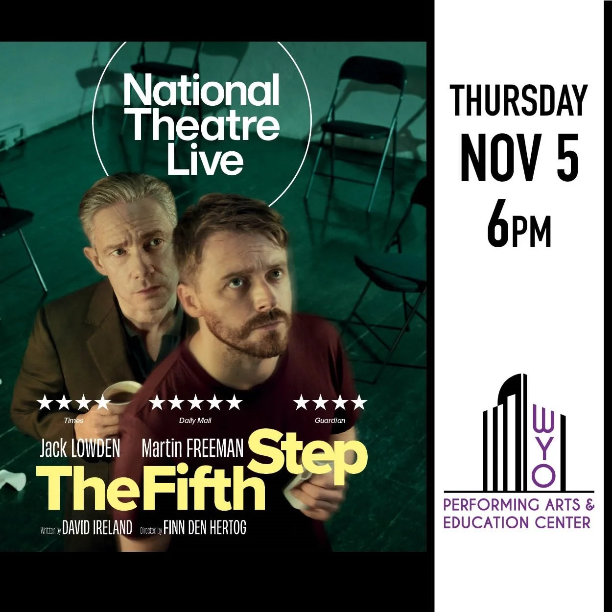 National Theatre Live: The Fifth Step