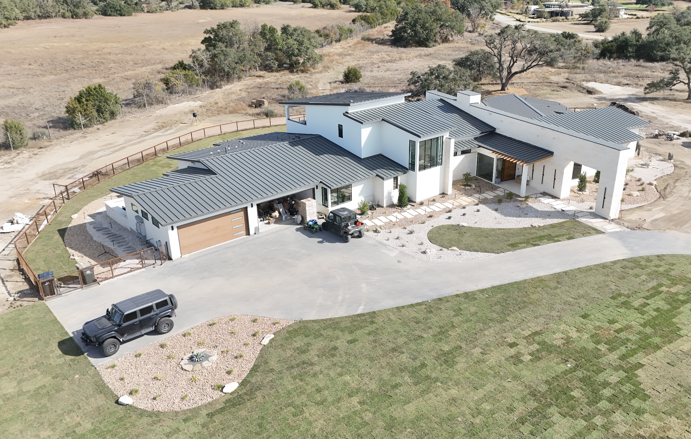 finished luxury custom home built by Triple R Custom Homes
