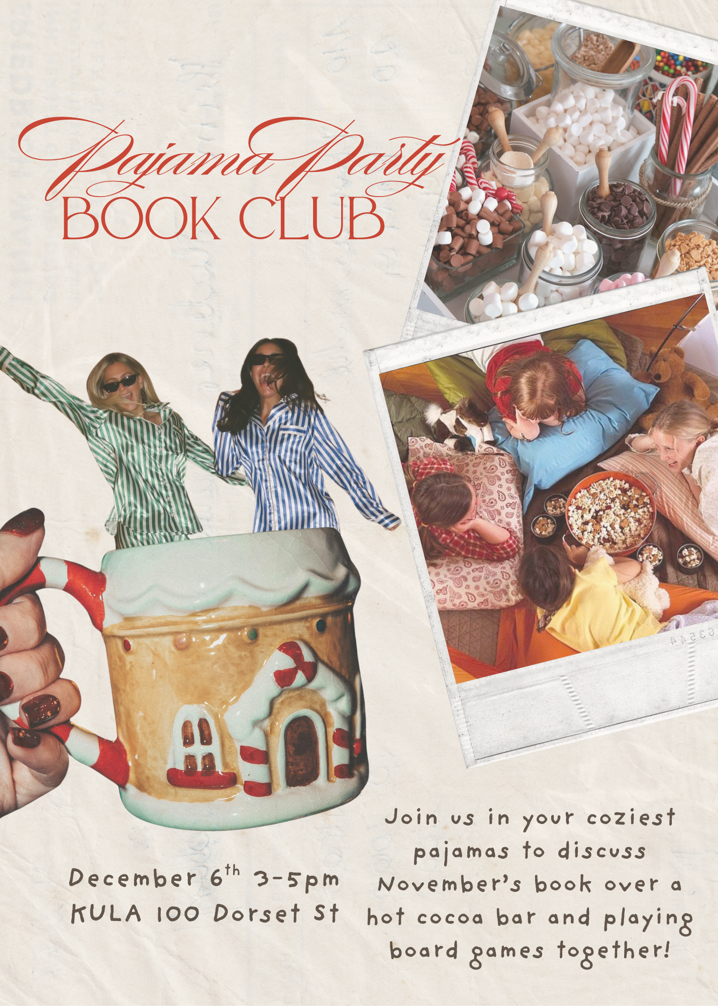 Free Pajama Party Book Club