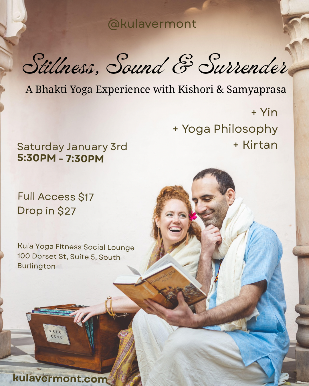 Stillness, Sound, &amp; Surrender: A Bhakti Yoga Experience
