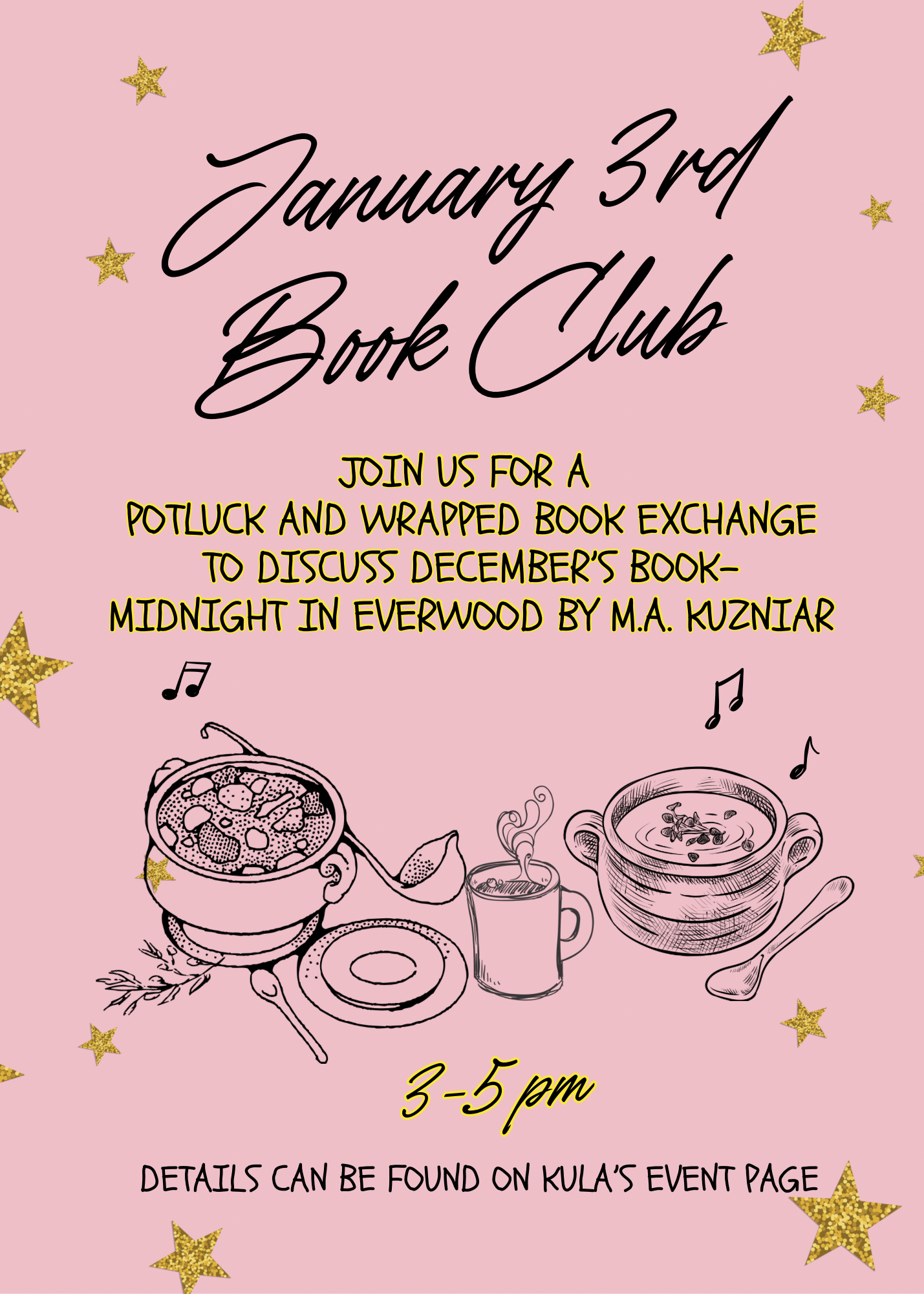 FREE Potluck Book Club