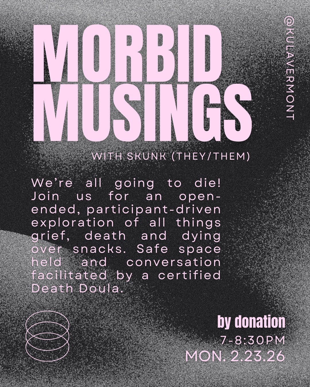 Donation Morbid Musings