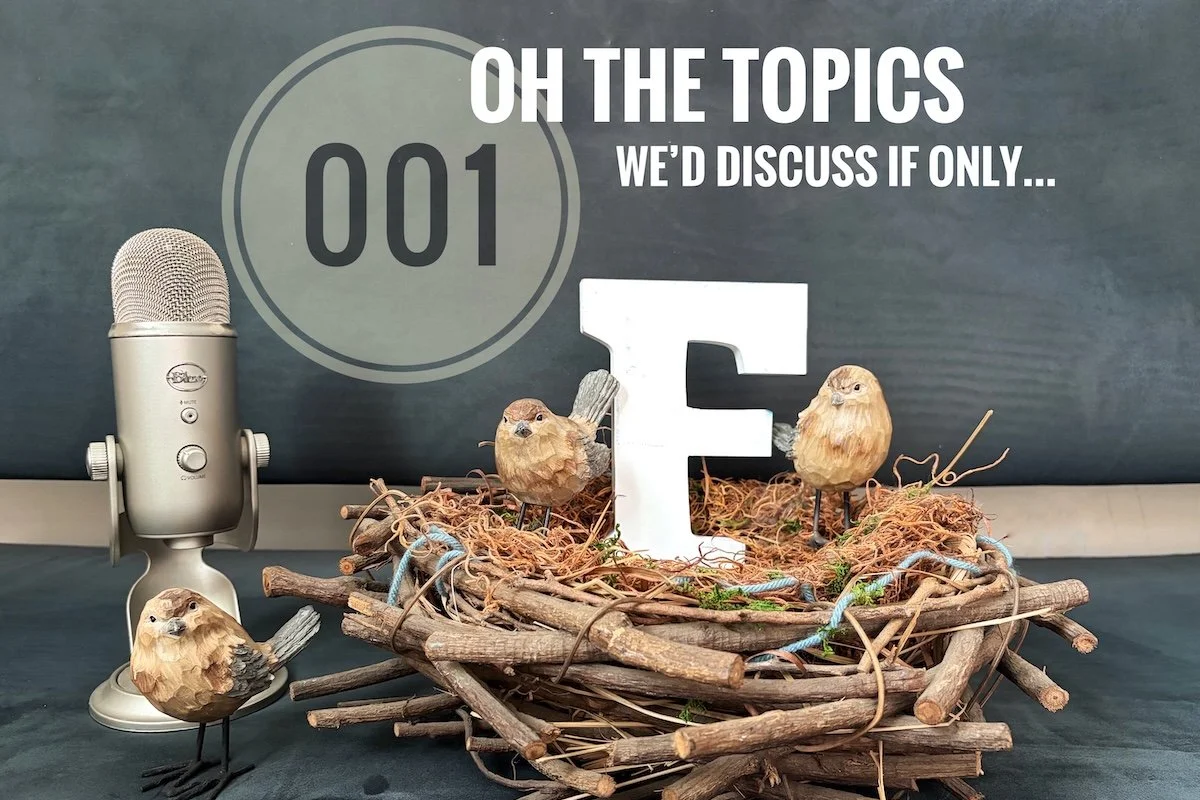 YOFcast 001: Oh the Topics We’d Discuss If Only…