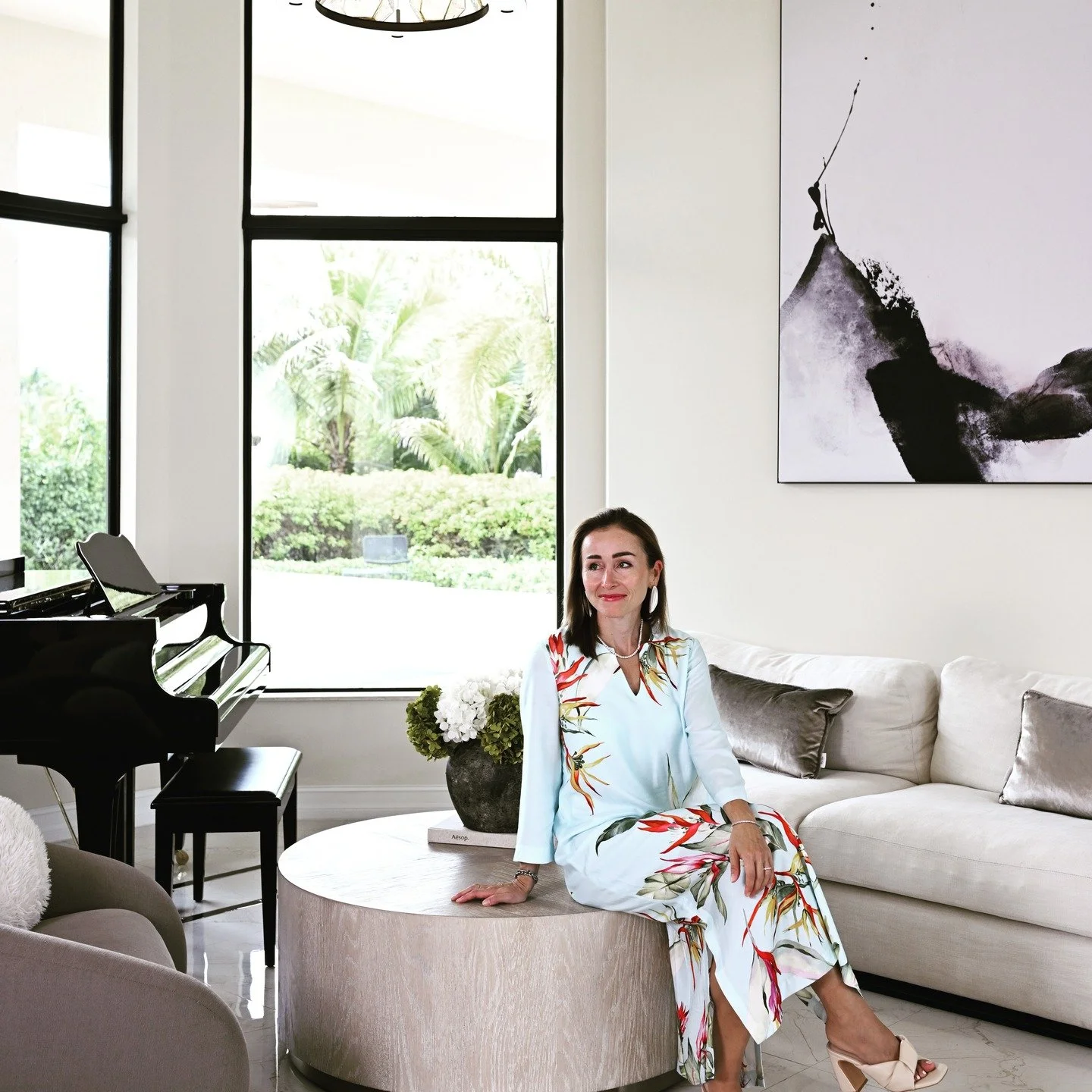 Many of my clients begin the design process long before move-in day—often using only architectural drawings, recorded walkthroughs, and precise measurements.
That’s exactly how this project came together. It was actually my own house, de