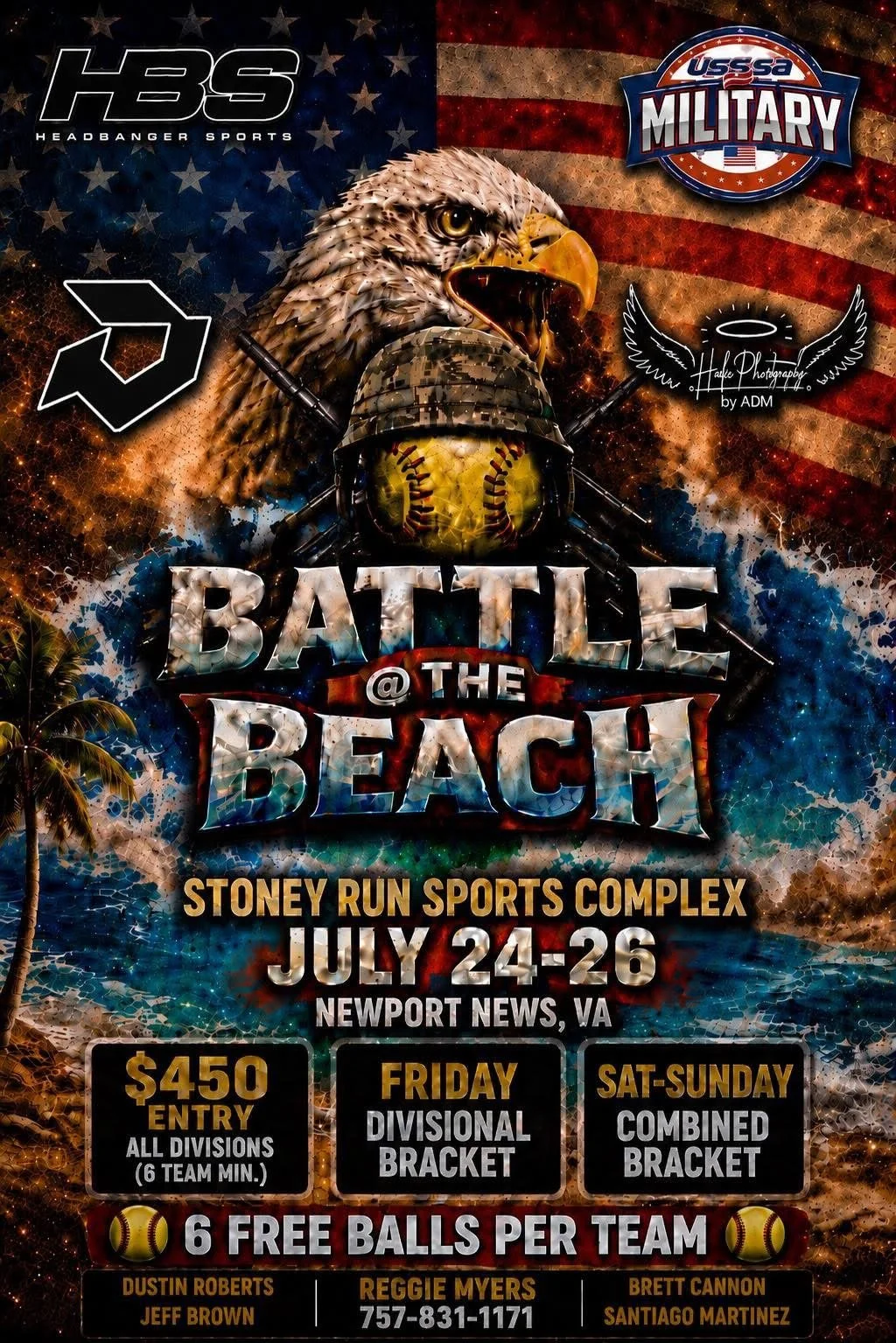 USSSA Military Battle at the Beach
