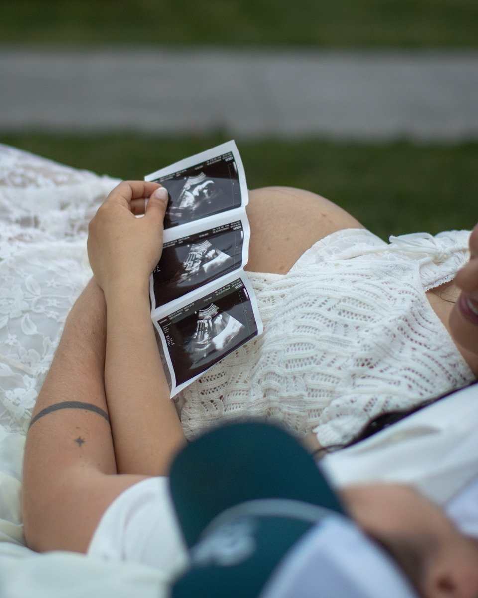 Boho Couples Maternity Photoshoot During Blue Hour | Widewater State Park Session in Stafford, VA