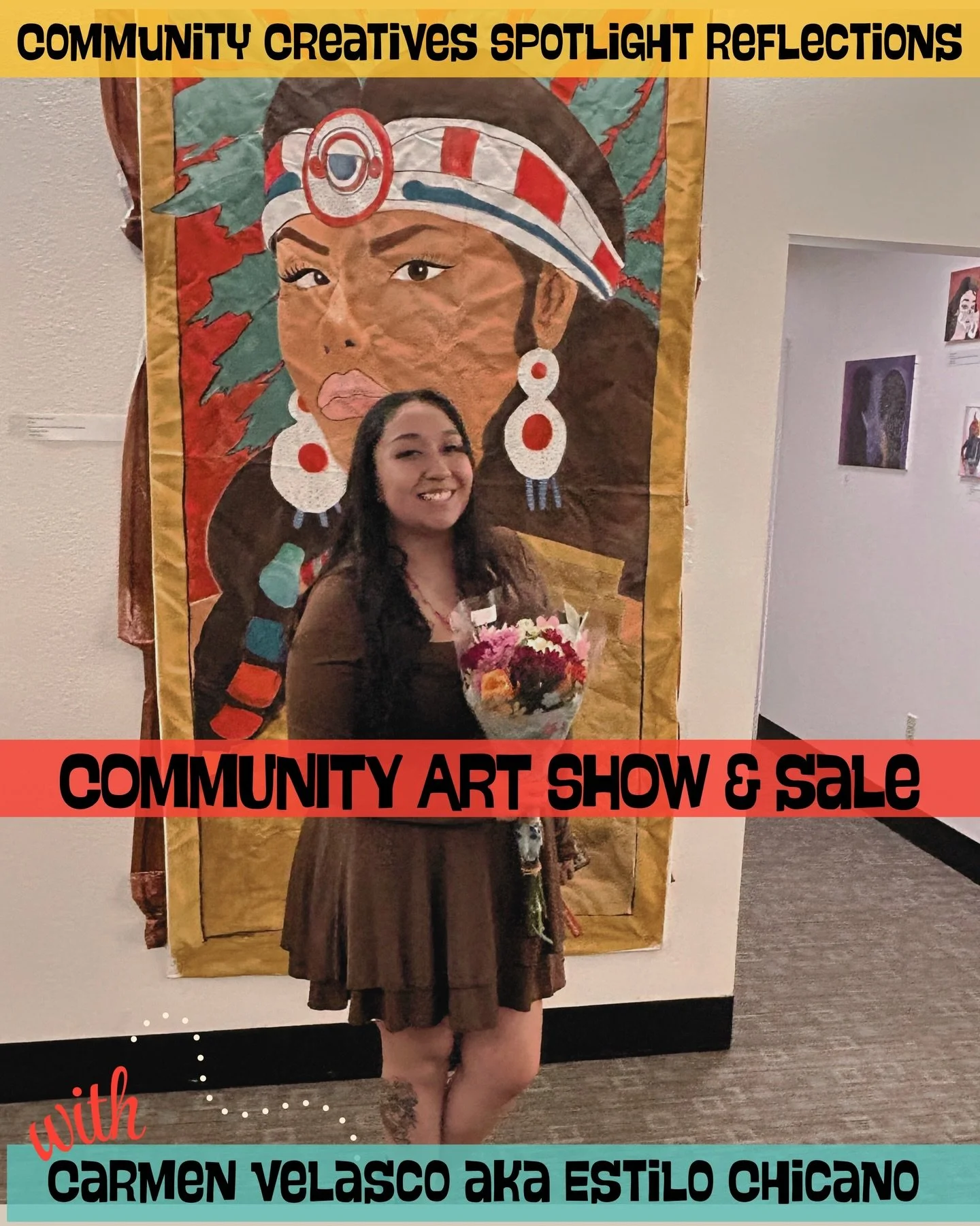 #Sacramento #turtleisland🐢 We bring our reflections and gratitude to everyone who made this art show a truly memorable experience for all.  To @estilo_chicano_ and @ybr.jordan , @jewelrybox40 @zonelysse and @jsalekyws  and @selfcare_sis1 , Biagan wi