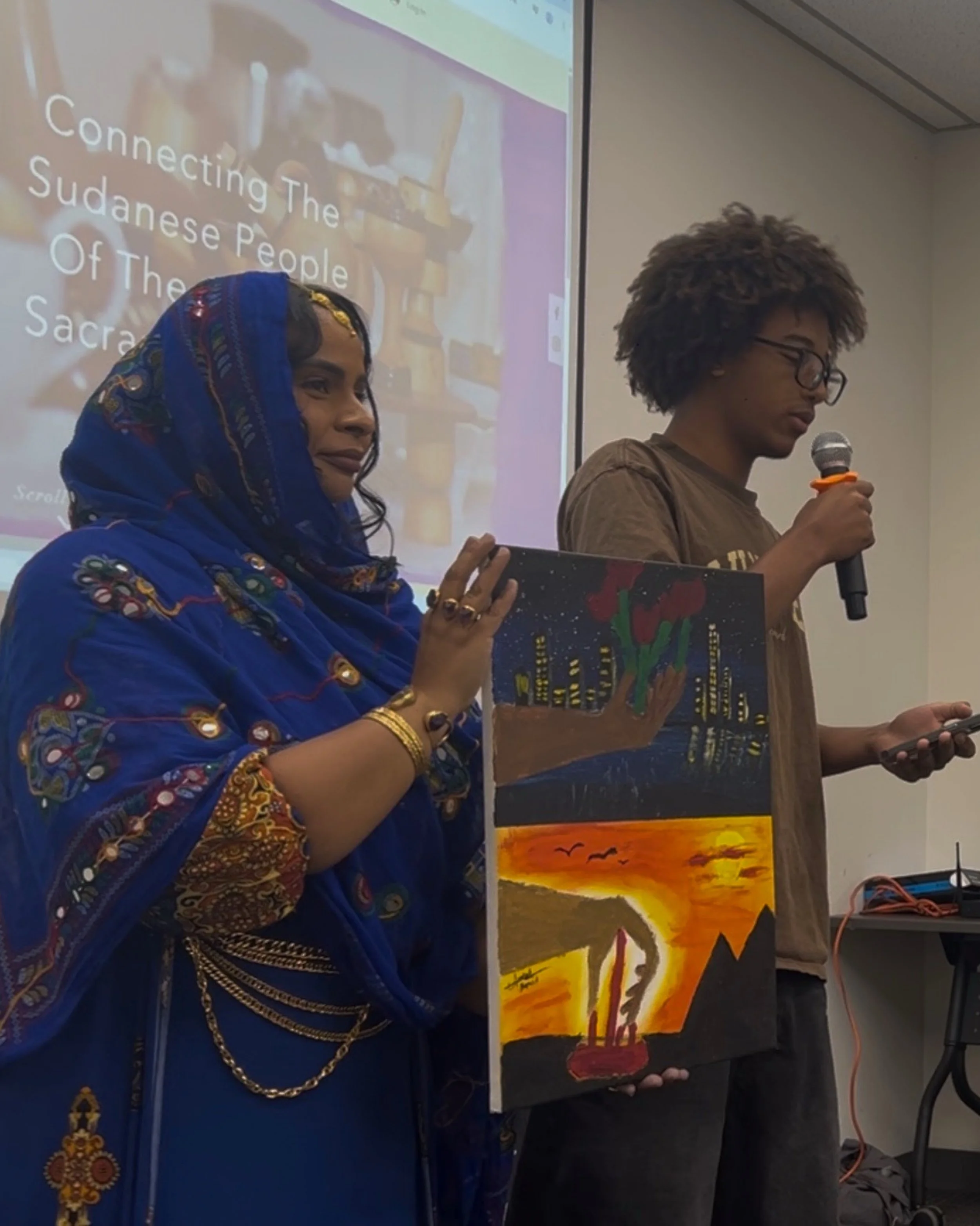 #Sacramento #turtleisland🐢 Welcome to our Summer 2026 Community Creative Spotlight, @nubianyazi and her art students with the Sacramento Sudanese Sunday School!🎨🖌️📚🇸🇩

Student  art will be displayed in our hallways in preparation for the second