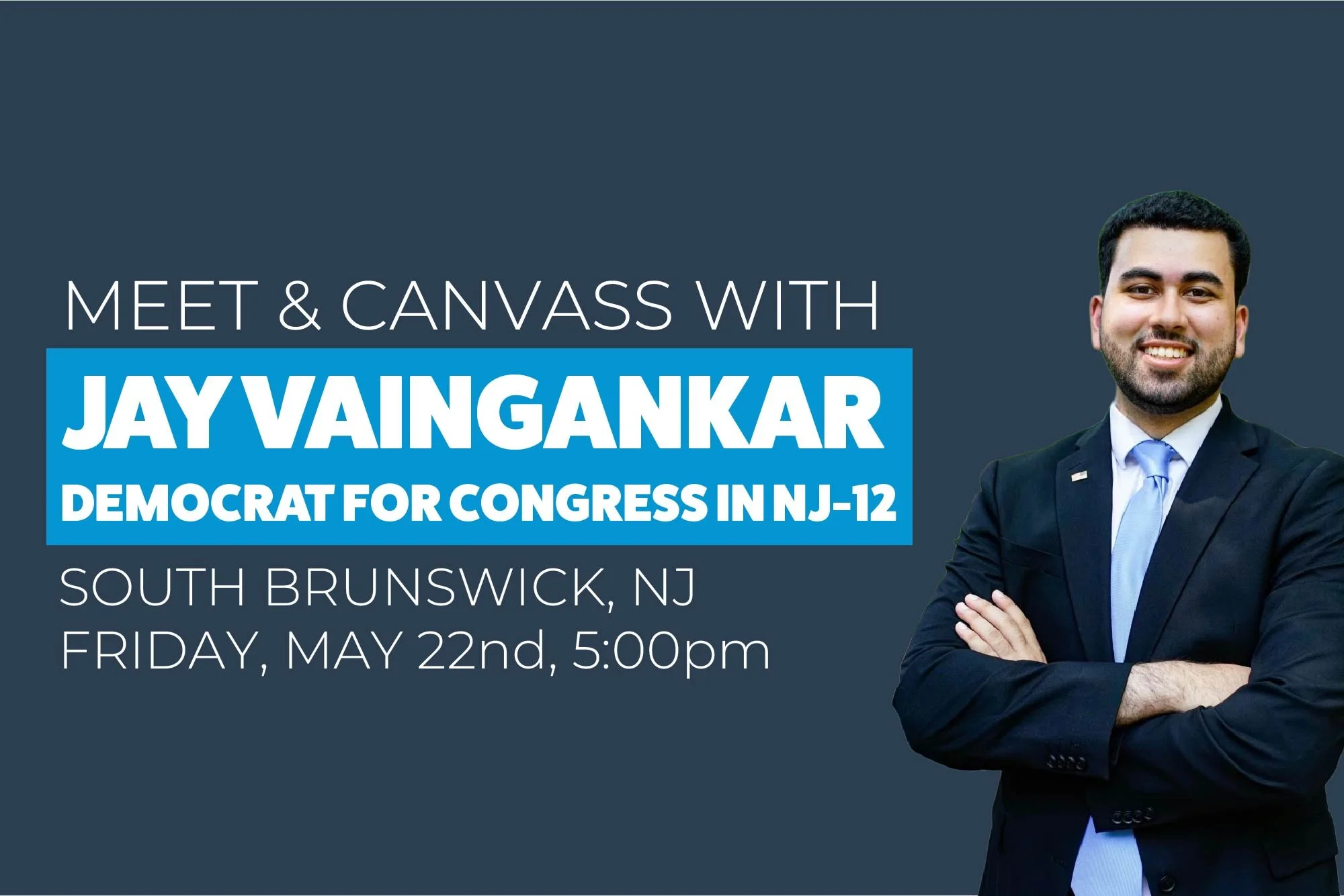 Meet &amp; Canvass with Jay! SOUTH BRUNSWICK