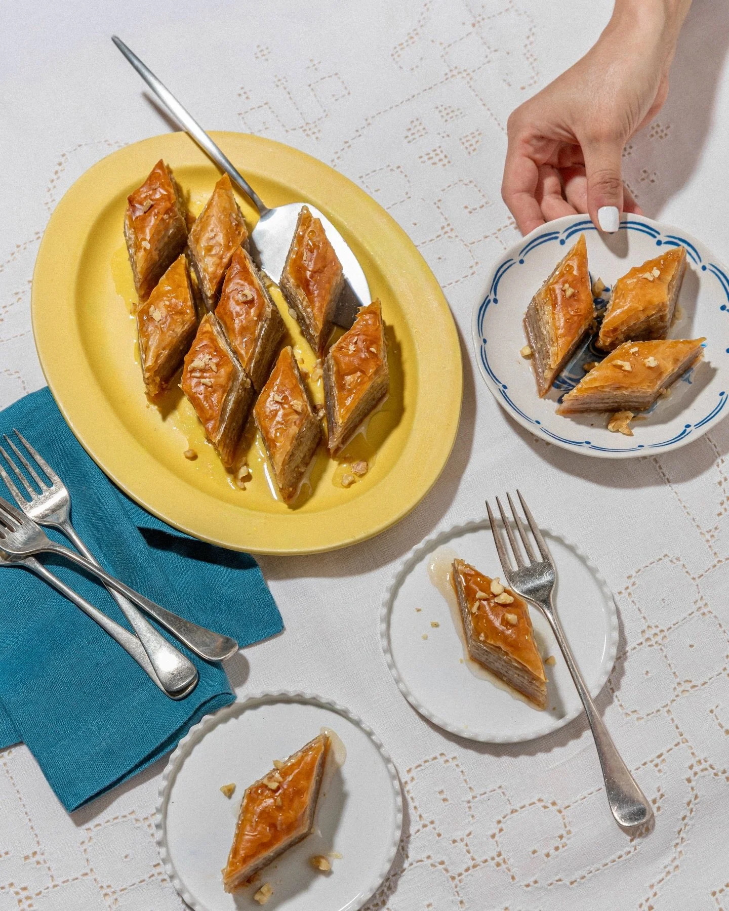Feeling so grateful for all the love and support you&rsquo;ve shown Mama&rsquo;s Baklava over the past 6 months. When we first started, we simply wanted to share a treasured family recipe with the world, never imagining it would grow into something t