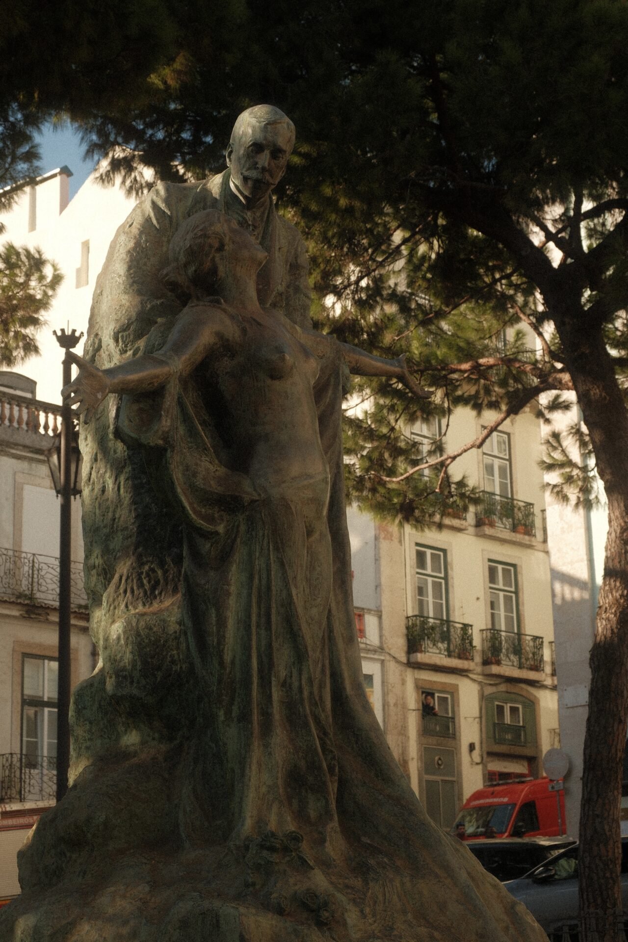 Green Statue
