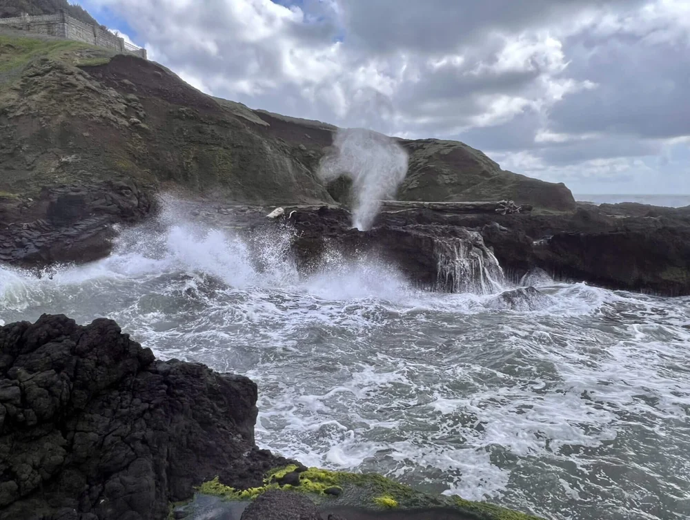 Spouting Horn in action