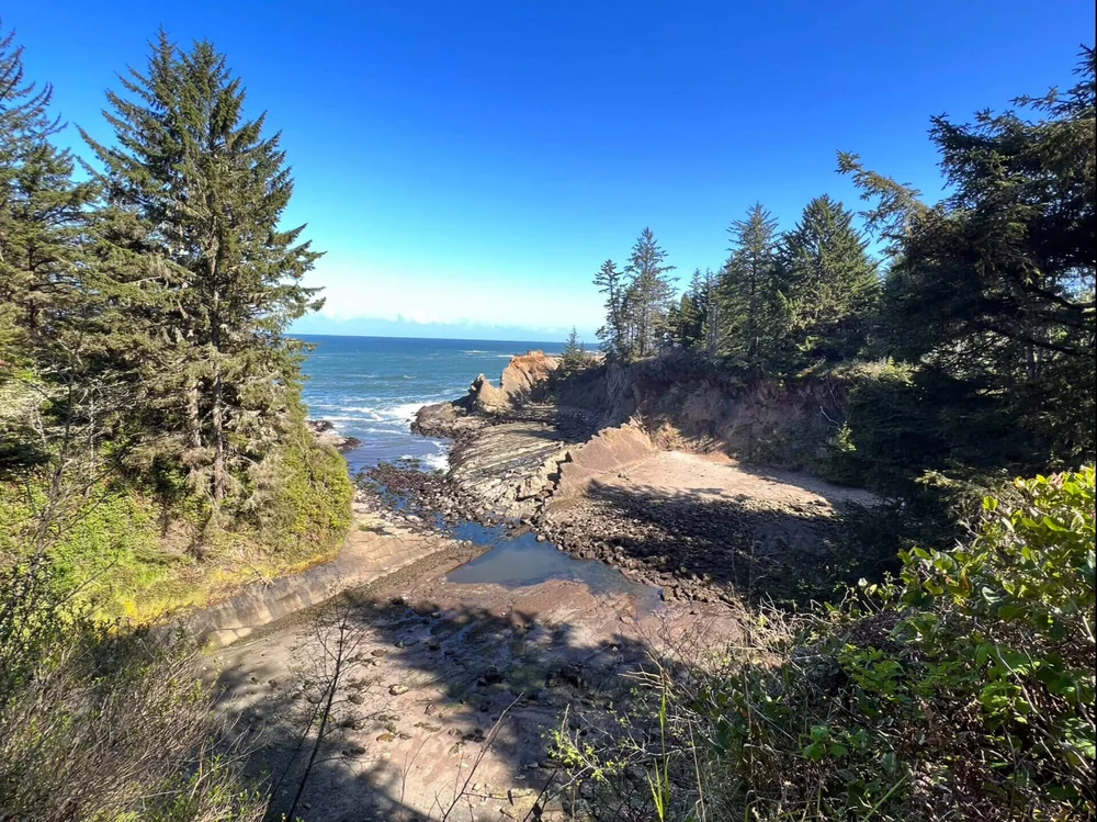 Cove off of Sunset Beach